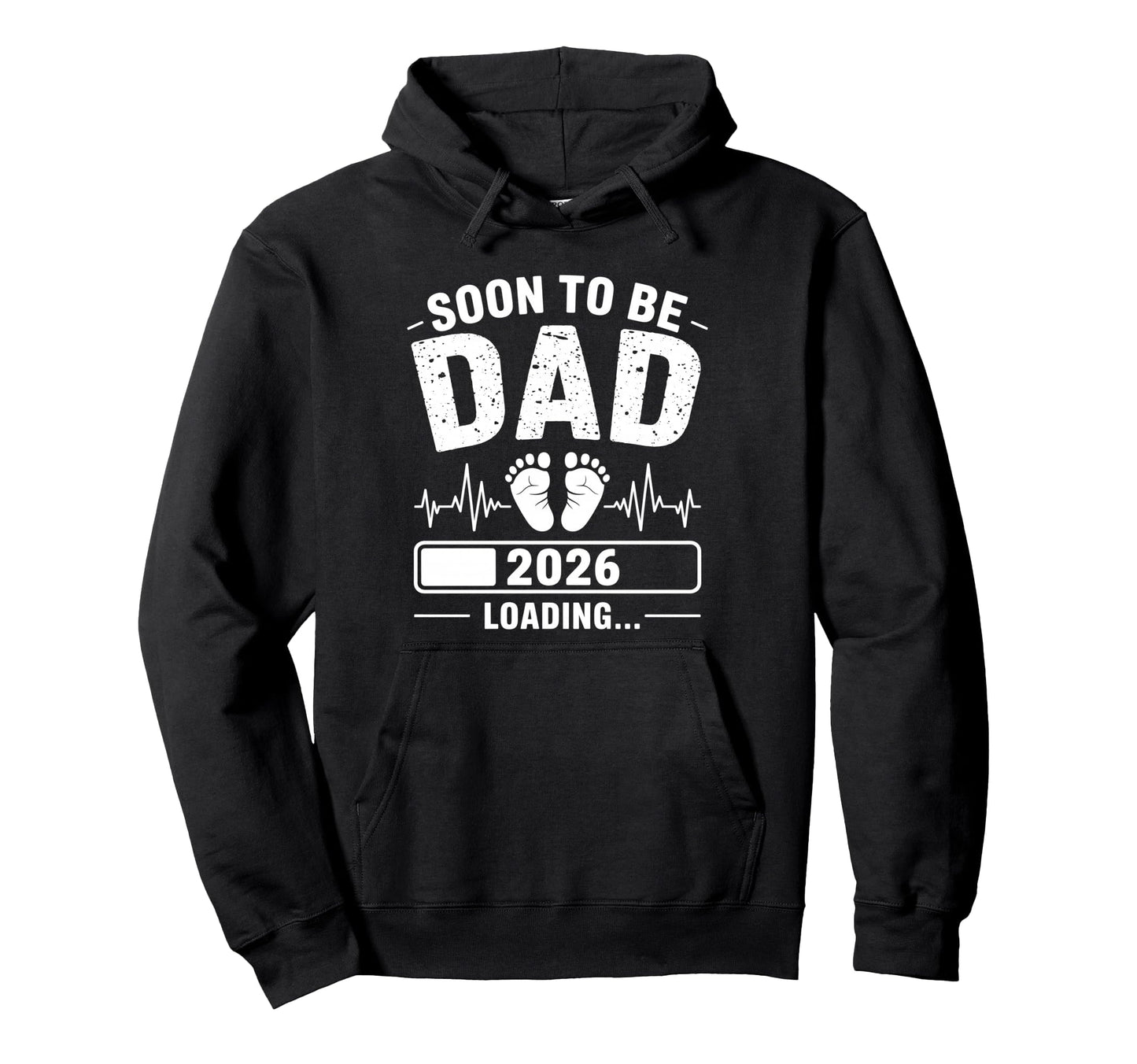 Soon To Be Dad 2026 Loading Pregnancy Hoodie - Streetwear Style Men Women - T-Shirt, Sweatshirt, Hoodie
