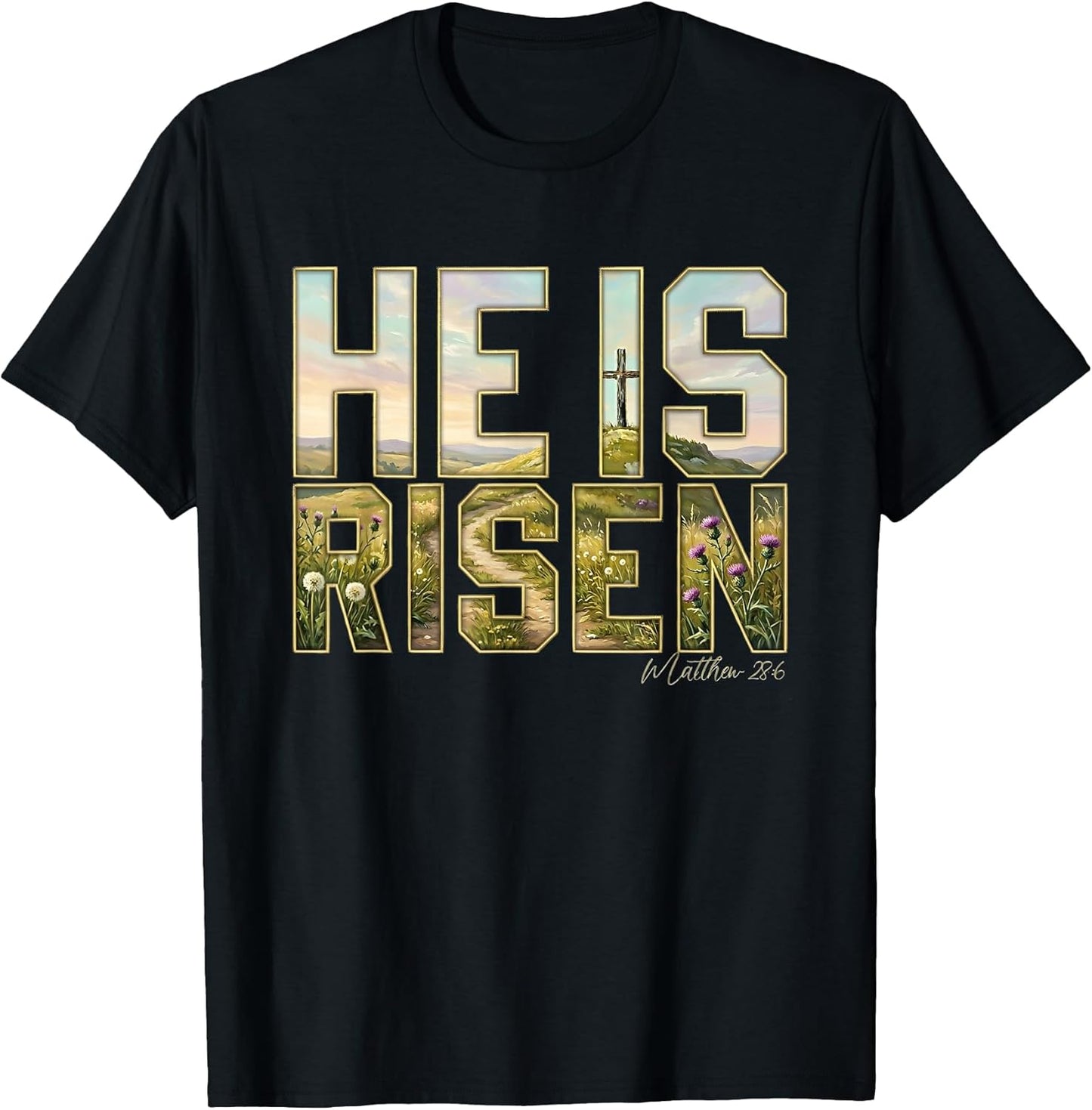 Jesus is Risen Christian Men Women Apparel Unisex T-shirt, Sweatshirt, Hoodie, Long Sleeve Tee - T-Shirt, Sweatshirt, Hoodie