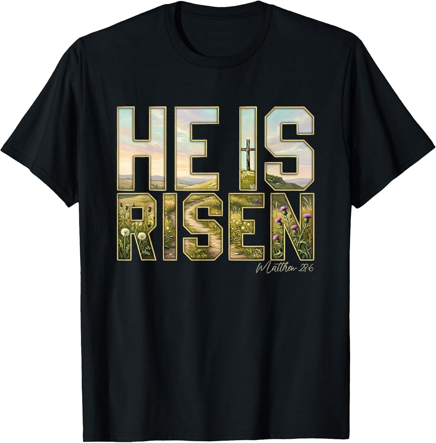 Jesus is Risen Christian Men Women Apparel Unisex T-shirt, Sweatshirt, Hoodie, Long Sleeve Tee - T-Shirt, Sweatshirt, Hoodie
