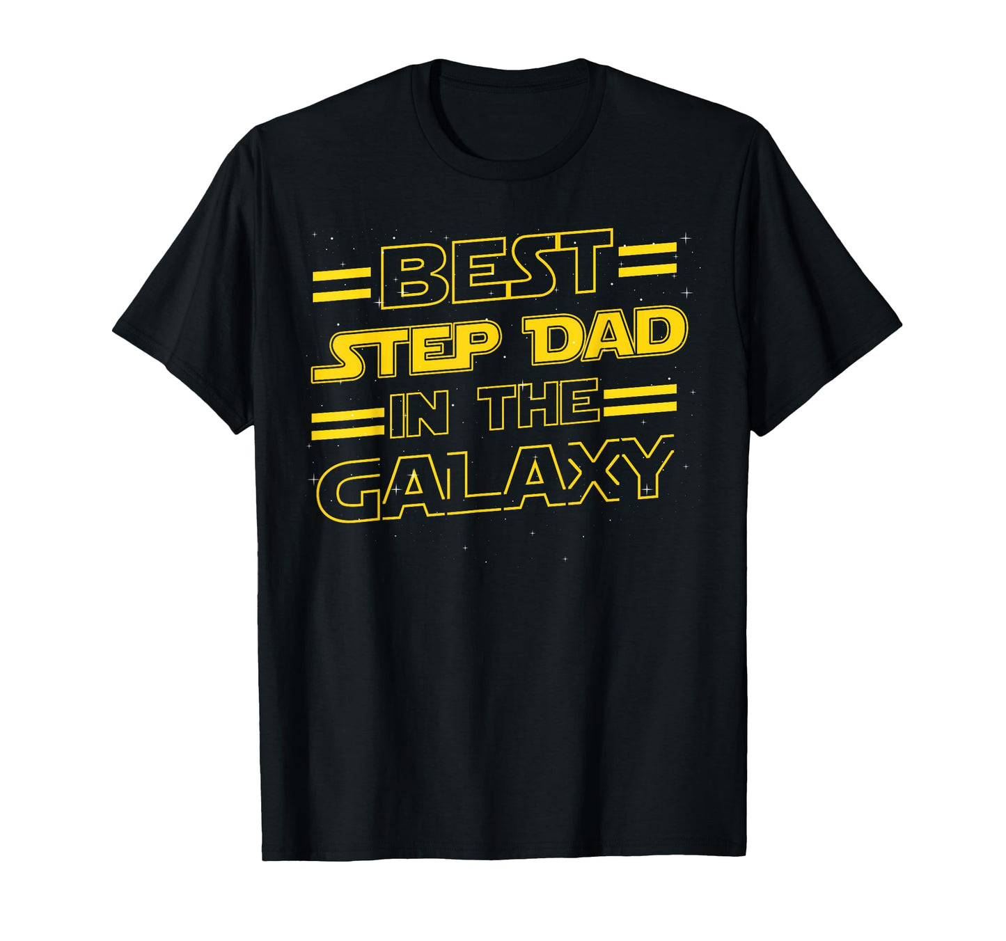 Best Step Dad Galaxy Funny Fathers Day T-Shirt - Graphic Print Men Women - T-Shirt, Sweatshirt, Hoodie