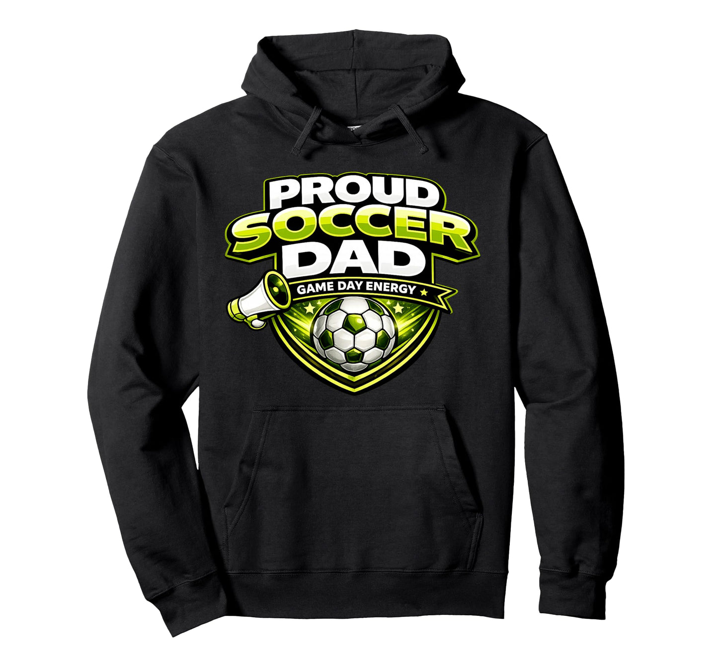 Soccer Dad Funny Proud Game Day Hoodie - Aesthetic Graphic Men Women - T-Shirt, Sweatshirt, Hoodie