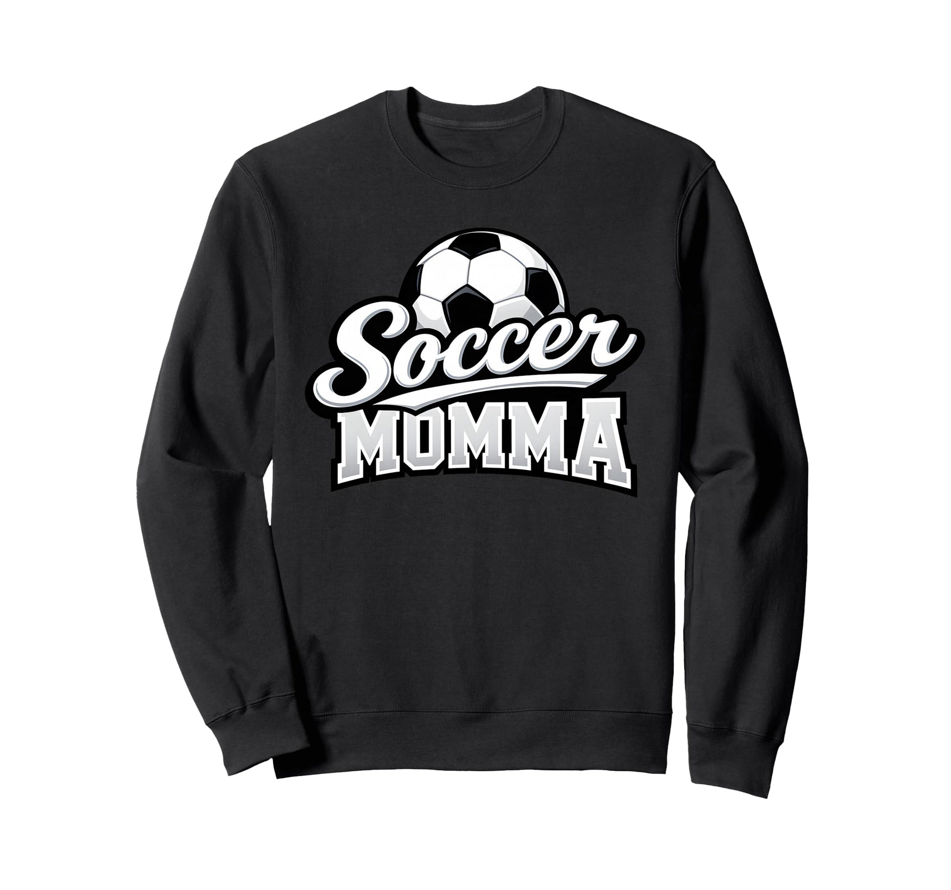Soccer Momma Mothers Day Sweatshirt - Casual Everyday Wear for Adults - T-Shirt, Sweatshirt, Hoodie