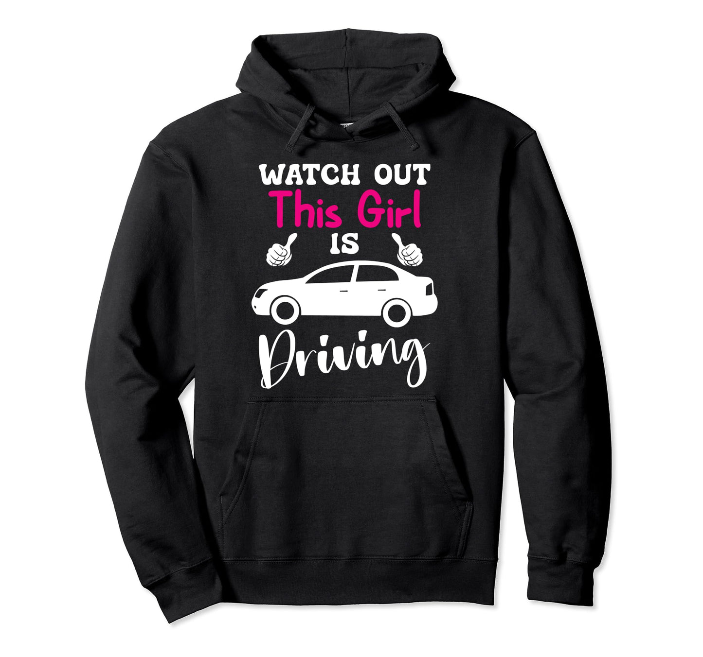 New Driver Gifts Funny Teen And Student Hoodie - Unique Graphic Unisex - T-Shirt, Sweatshirt, Hoodie