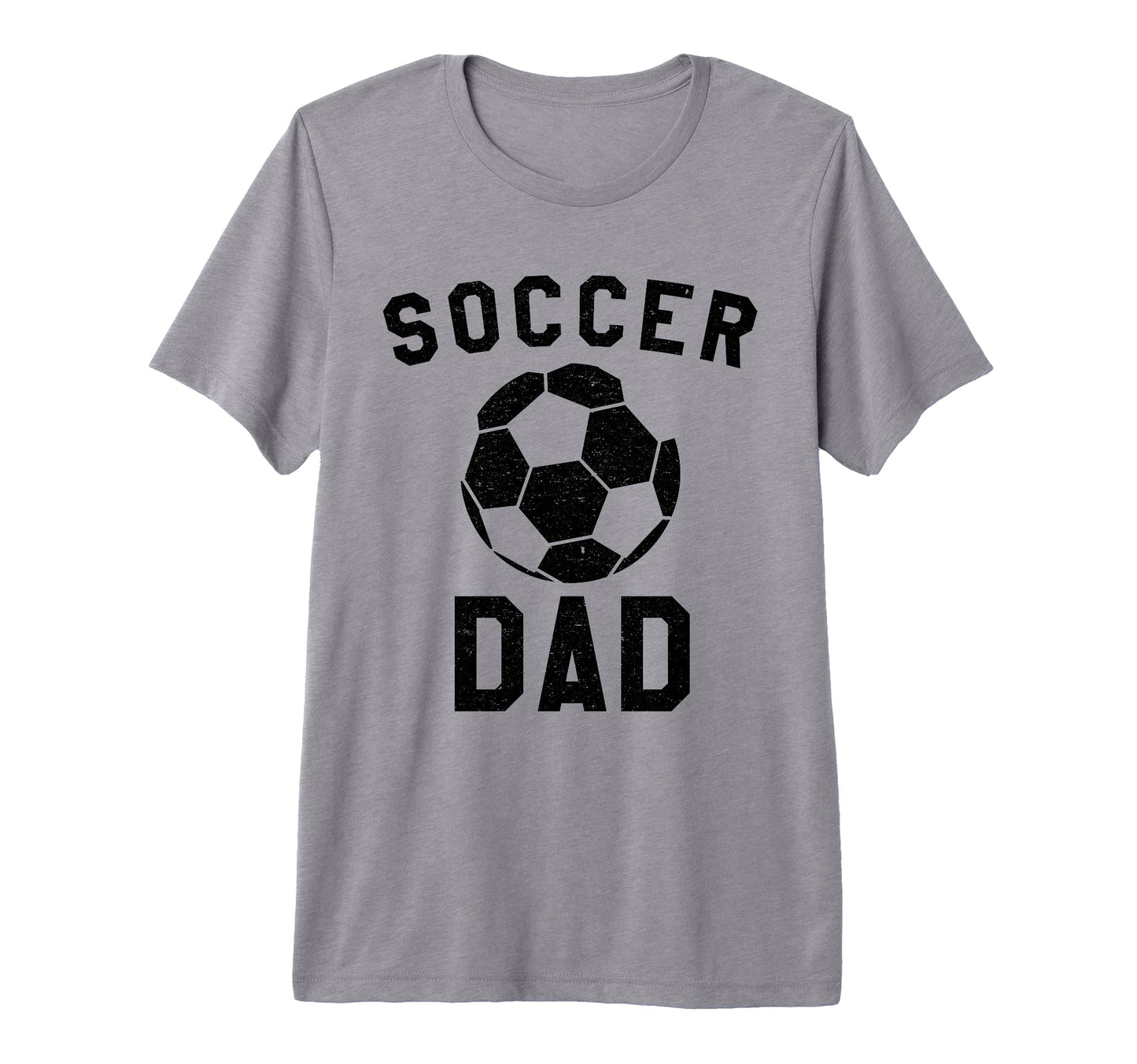 Soccer Dad Team Coaching Father Tri T-Shirt - Novelty Apparel for Adults - T-Shirt, Sweatshirt, Hoodie