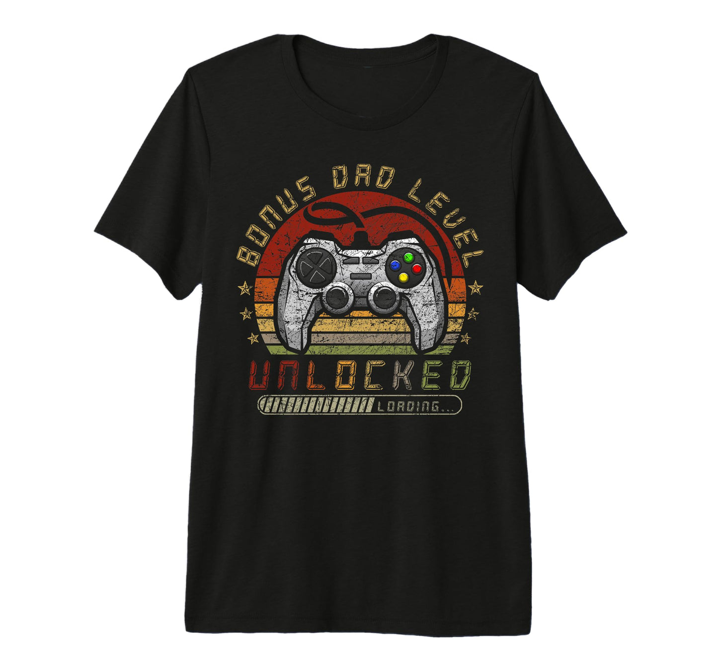 Bonus Dad Level Unlocked Video Gamer Bonus T-Shirt - Trendy Graphic Unisex - T-Shirt, Sweatshirt, Hoodie