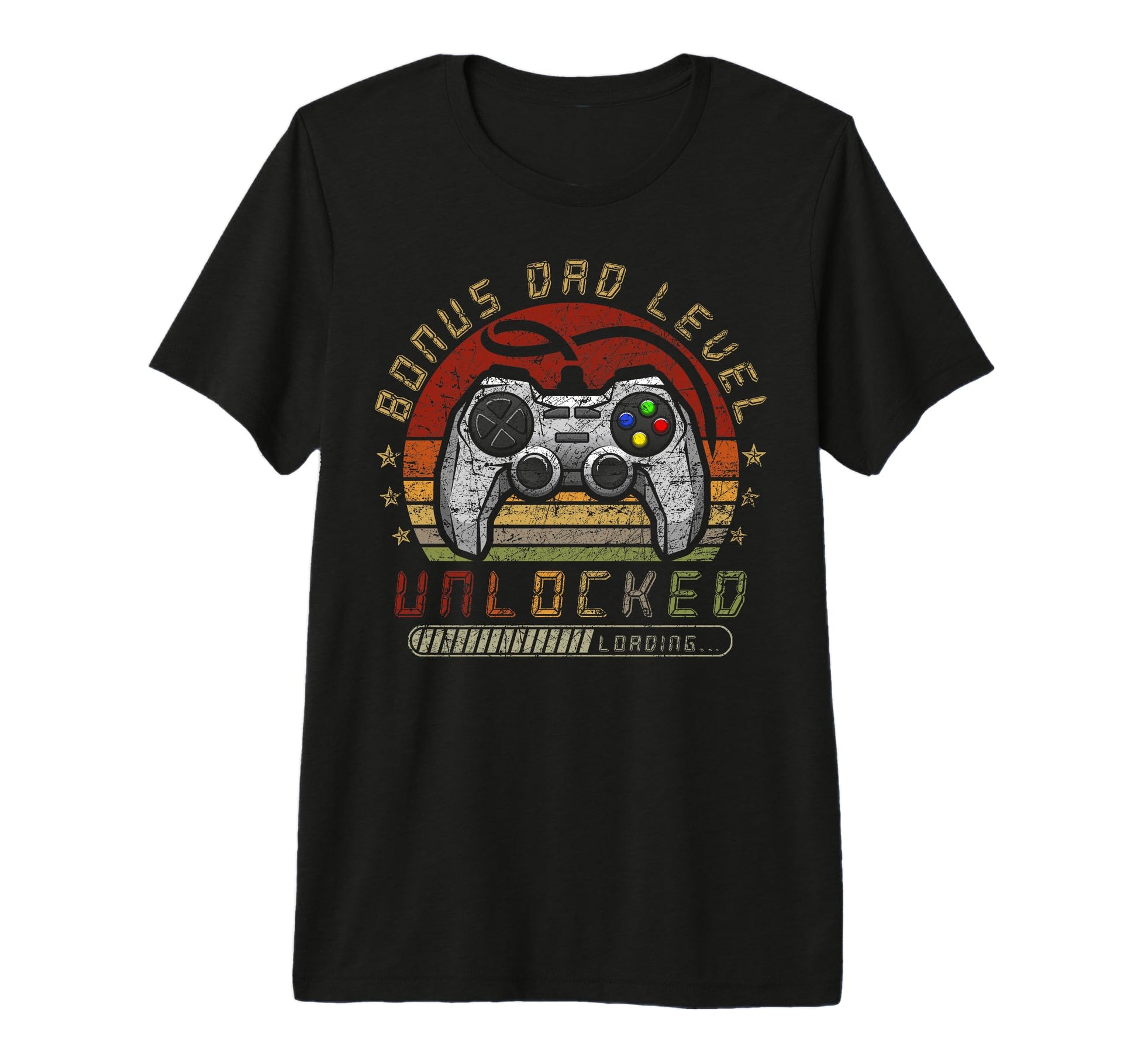 Bonus Dad Level Unlocked Video Gamer Bonus T-Shirt - Trendy Graphic Unisex - T-Shirt, Sweatshirt, Hoodie