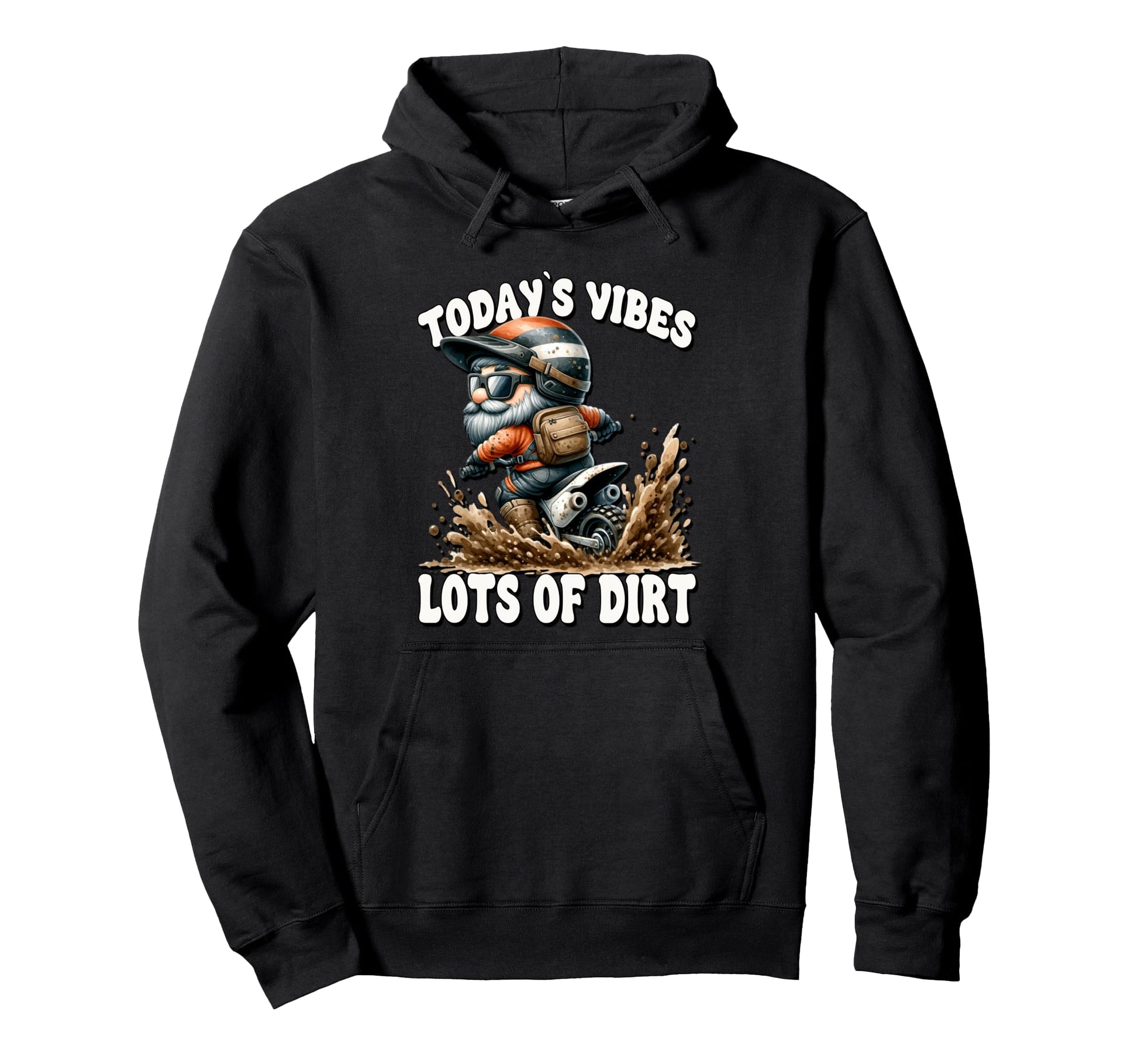 Funny Dirt Bike Dad And Motocross Hoodie - Casual Everyday Wear for Adults - T-Shirt, Sweatshirt, Hoodie