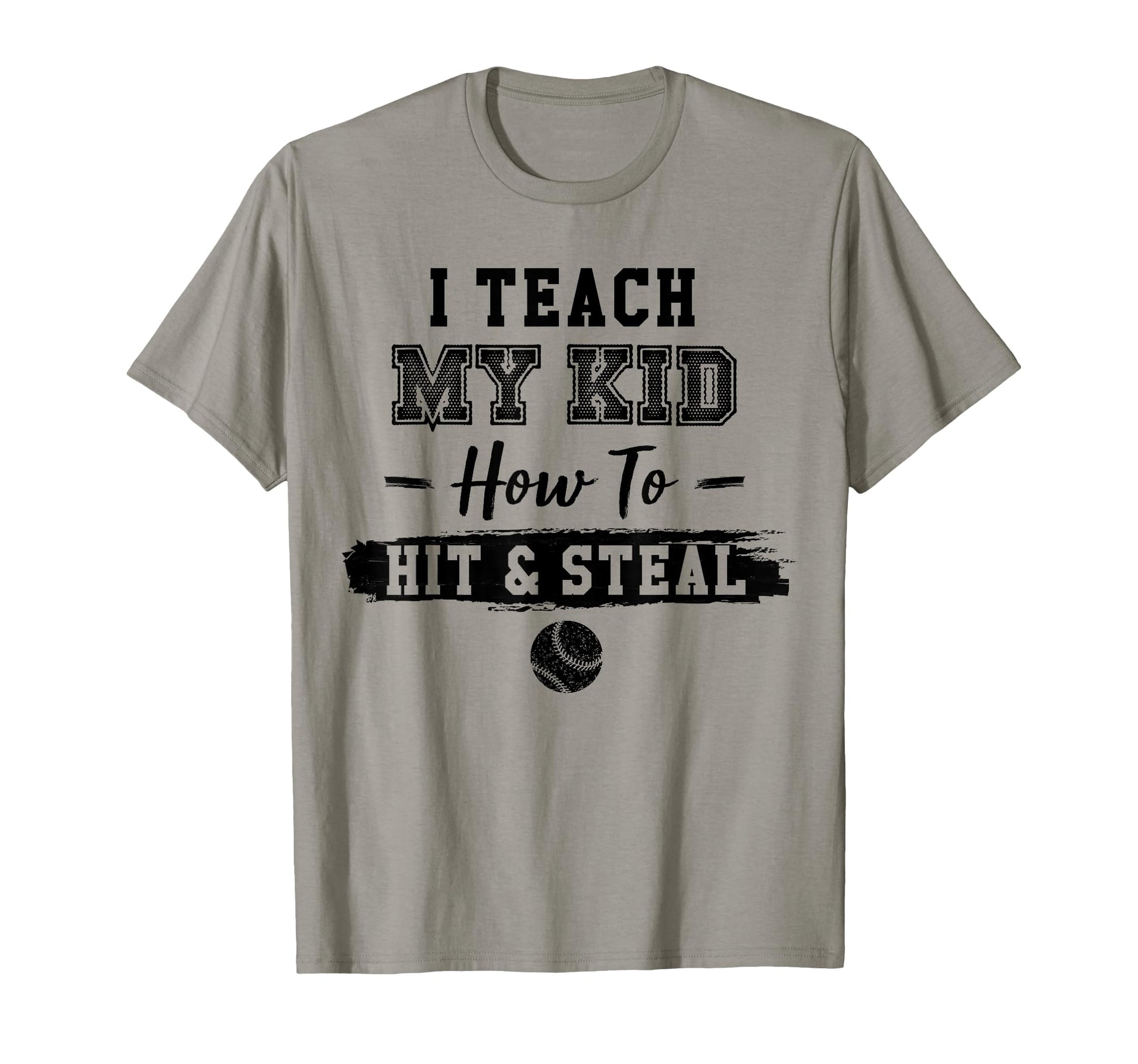 Baseball Funny Softball Fathers Day T-Shirt - Trendy Graphic for Adults - T-Shirt, Sweatshirt, Hoodie