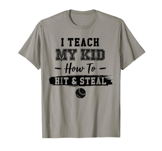 Baseball Funny Softball Fathers Day T-Shirt - Trendy Graphic for Adults - T-Shirt, Sweatshirt, Hoodie