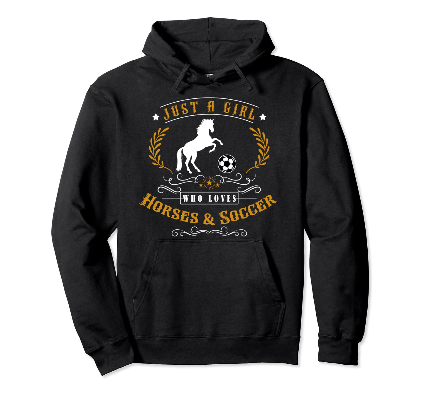 Just Who Loves Horses Soccer Sport Horse Hoodie - Unique Graphic Men Women - T-Shirt, Sweatshirt, Hoodie
