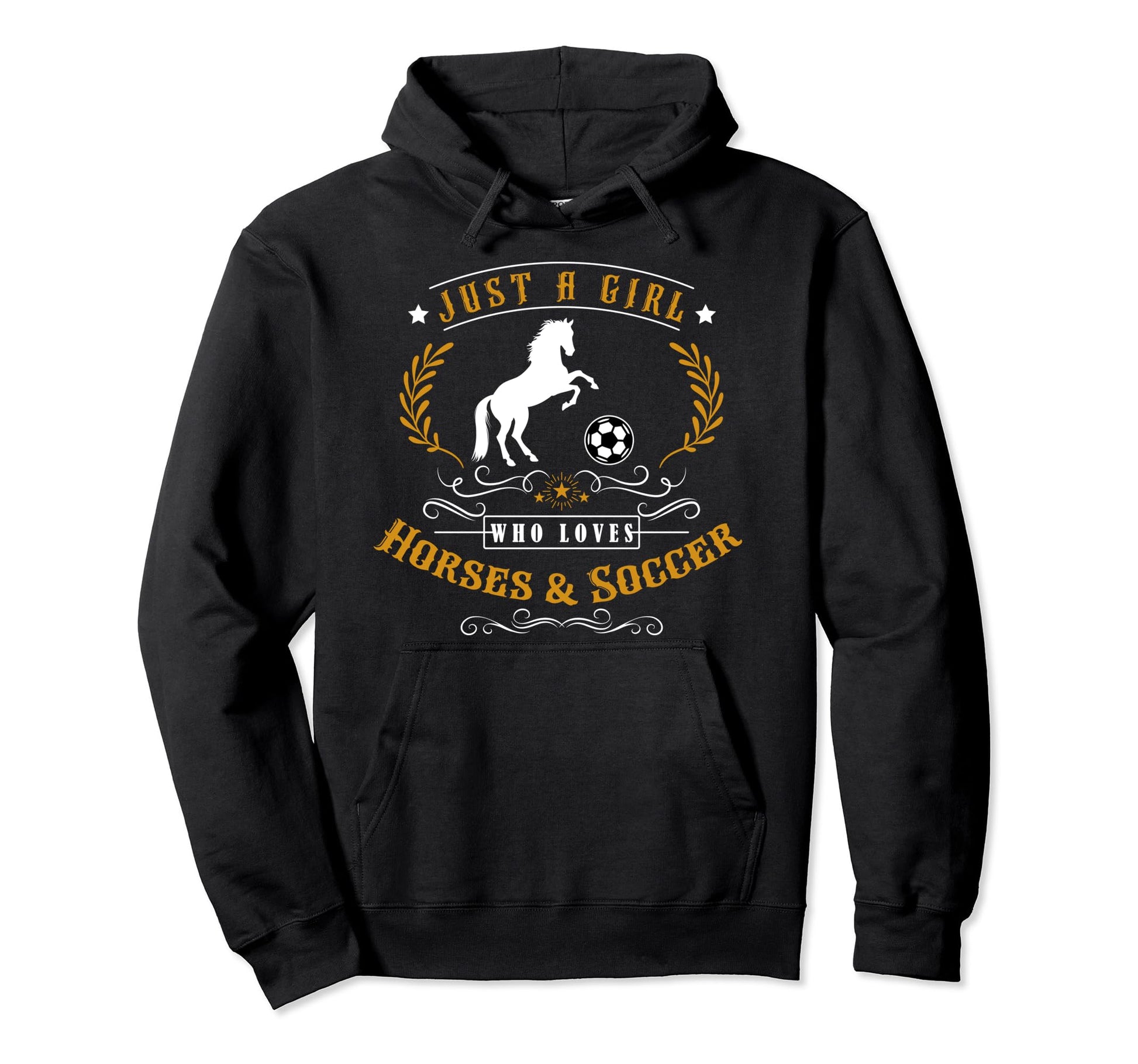 Just Who Loves Horses Soccer Sport Horse Hoodie - Unique Graphic Men Women - T-Shirt, Sweatshirt, Hoodie