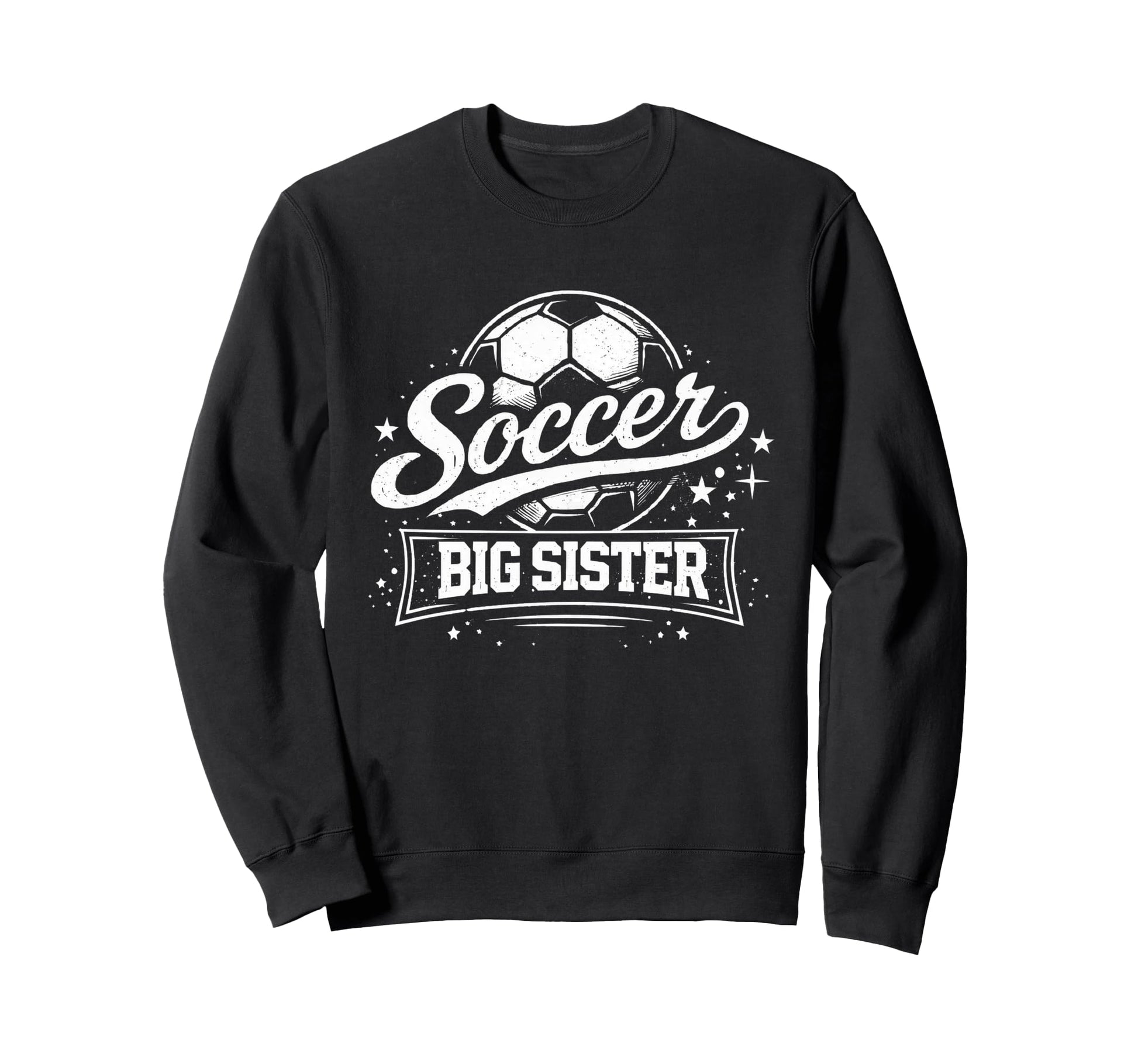 Soccer Big Sister Family Matching Sweatshirt - Aesthetic Graphic Men Women - T-Shirt, Sweatshirt, Hoodie