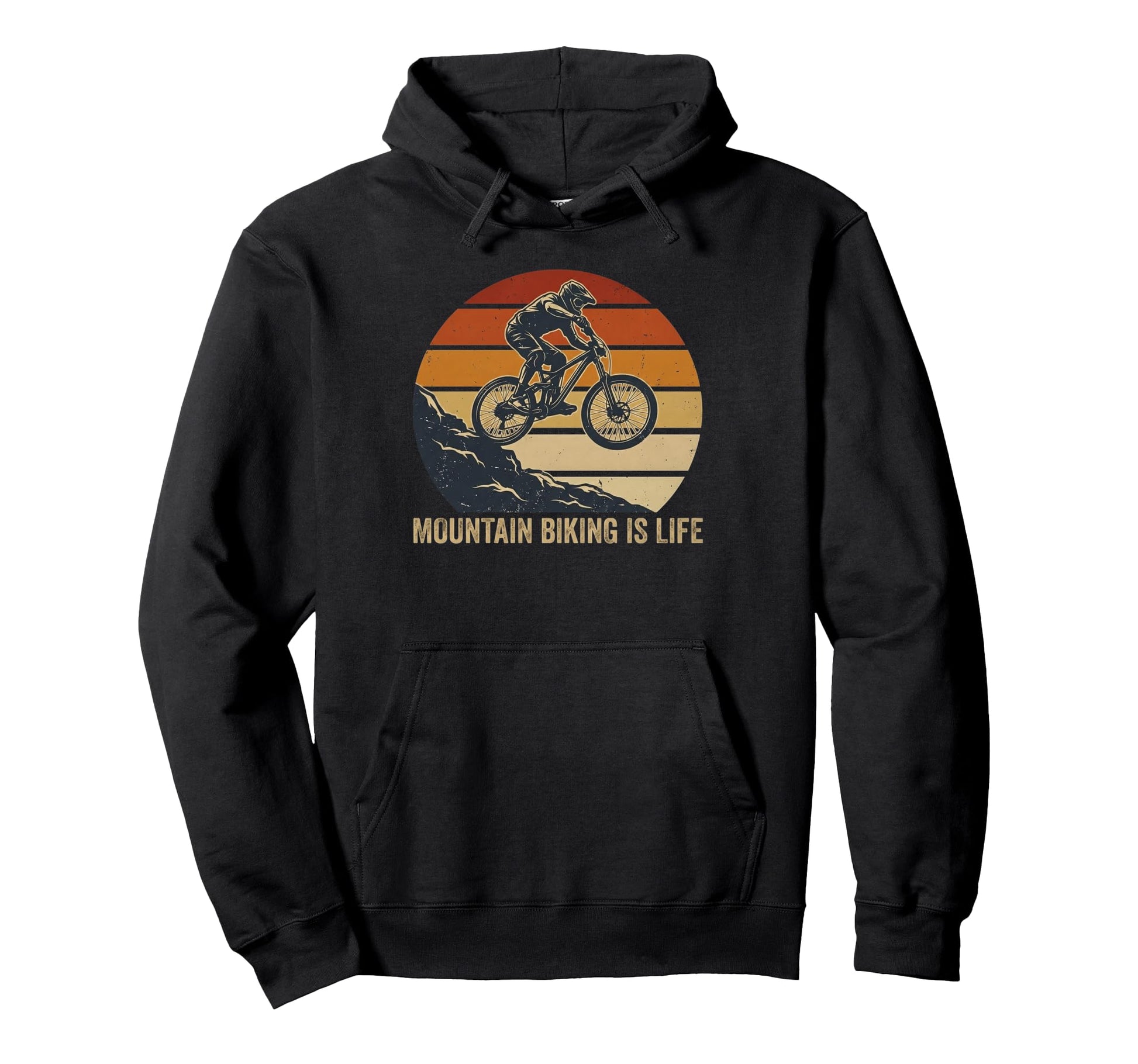 Mountain Biking Is Life Mtb Downhill Hoodie - Aesthetic Graphic Men Women - T-Shirt, Sweatshirt, Hoodie