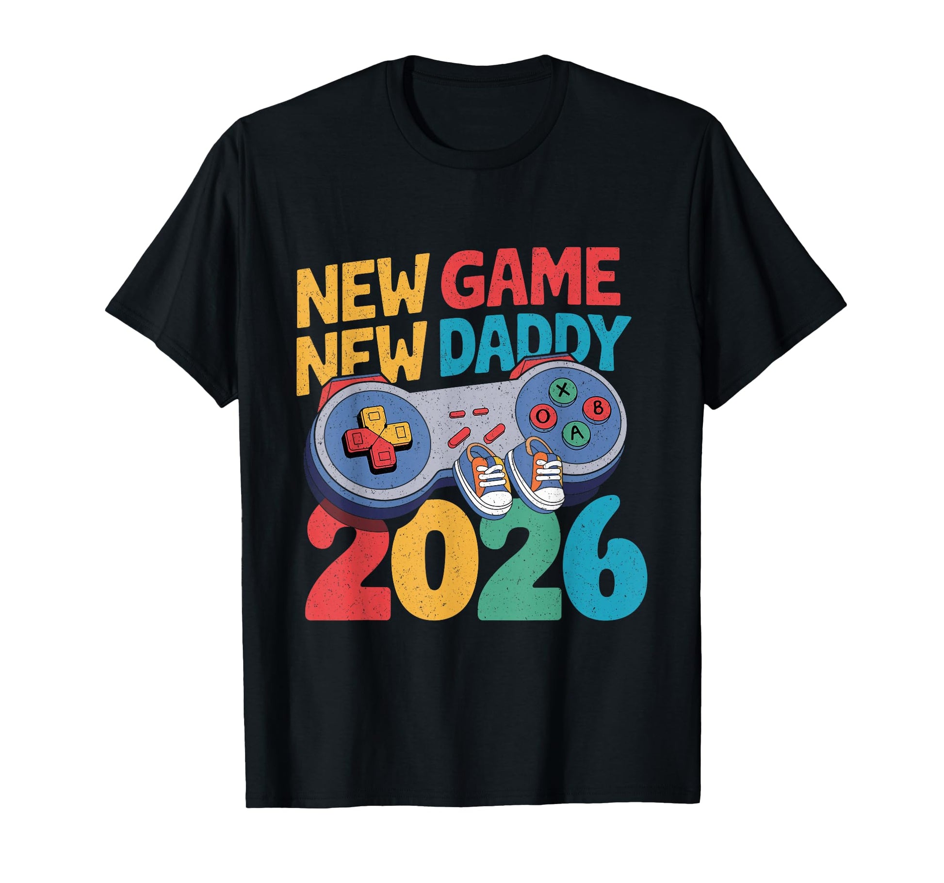 Funny Gamer Dad Pregnancy Announcement New T-Shirt - Trendy Graphic Unisex - T-Shirt, Sweatshirt, Hoodie
