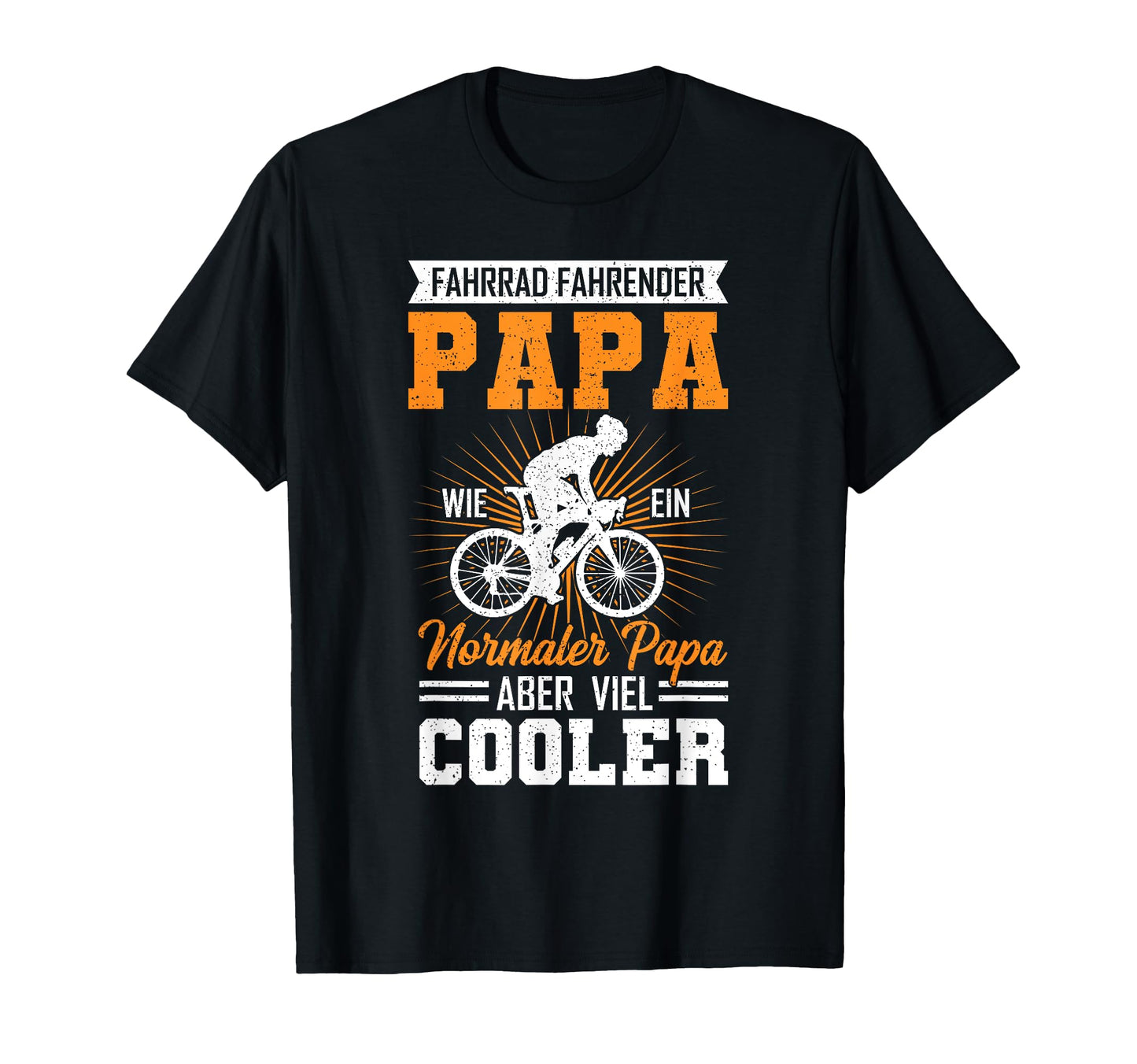 Cycling Dad Father Cyclist Fathers T-Shirt - Minimalist Print for Adults - T-Shirt, Sweatshirt, Hoodie