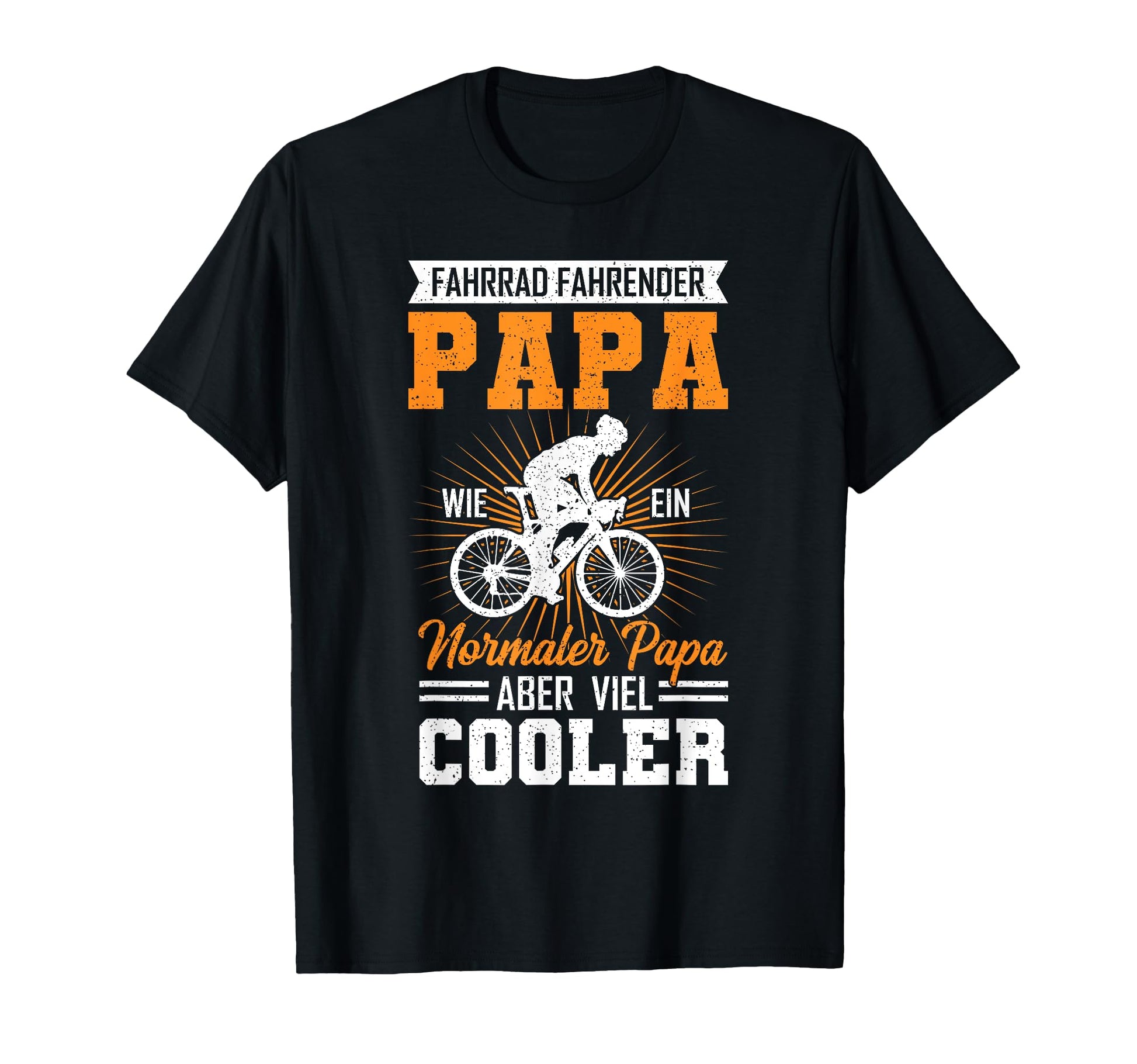 Cycling Dad Father Cyclist Fathers T-Shirt - Minimalist Print for Adults - T-Shirt, Sweatshirt, Hoodie