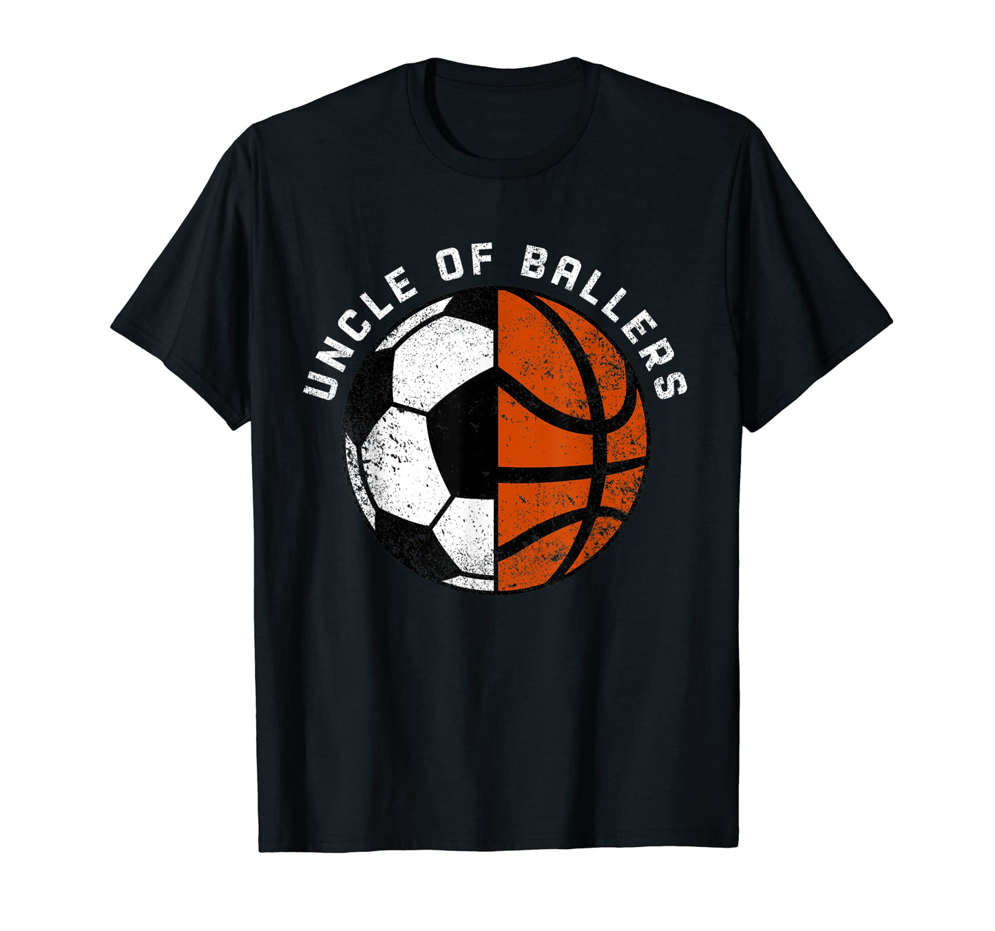 Mens Uncle Ballers Funny Soccer T-Shirt - Custom Art Print for Adults - T-Shirt, Sweatshirt, Hoodie