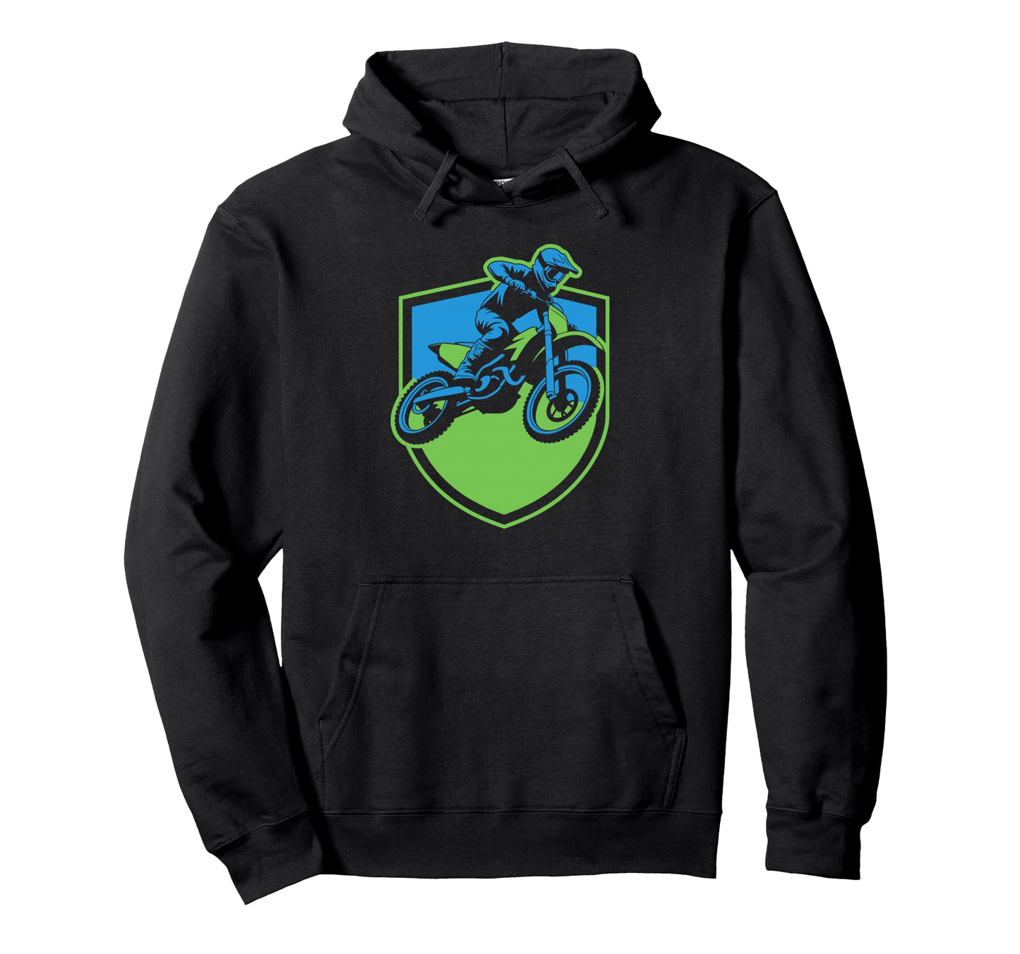 Dirt Bike Braap Sounds Excite Hoodie - Custom Art Print Men Women - T-Shirt, Sweatshirt, Hoodie