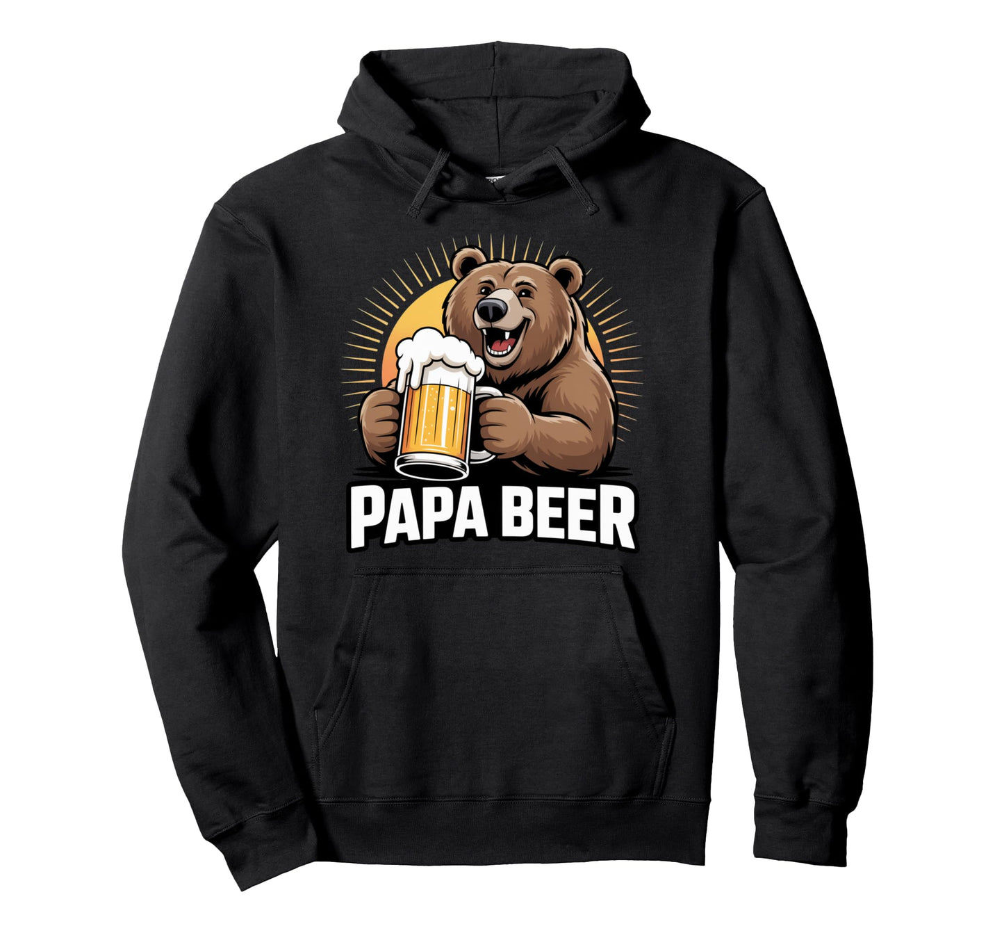Beer Dad Jokes Fathers Day Gift Bear Hoodie - Trendy Graphic Men Women - T-Shirt, Sweatshirt, Hoodie