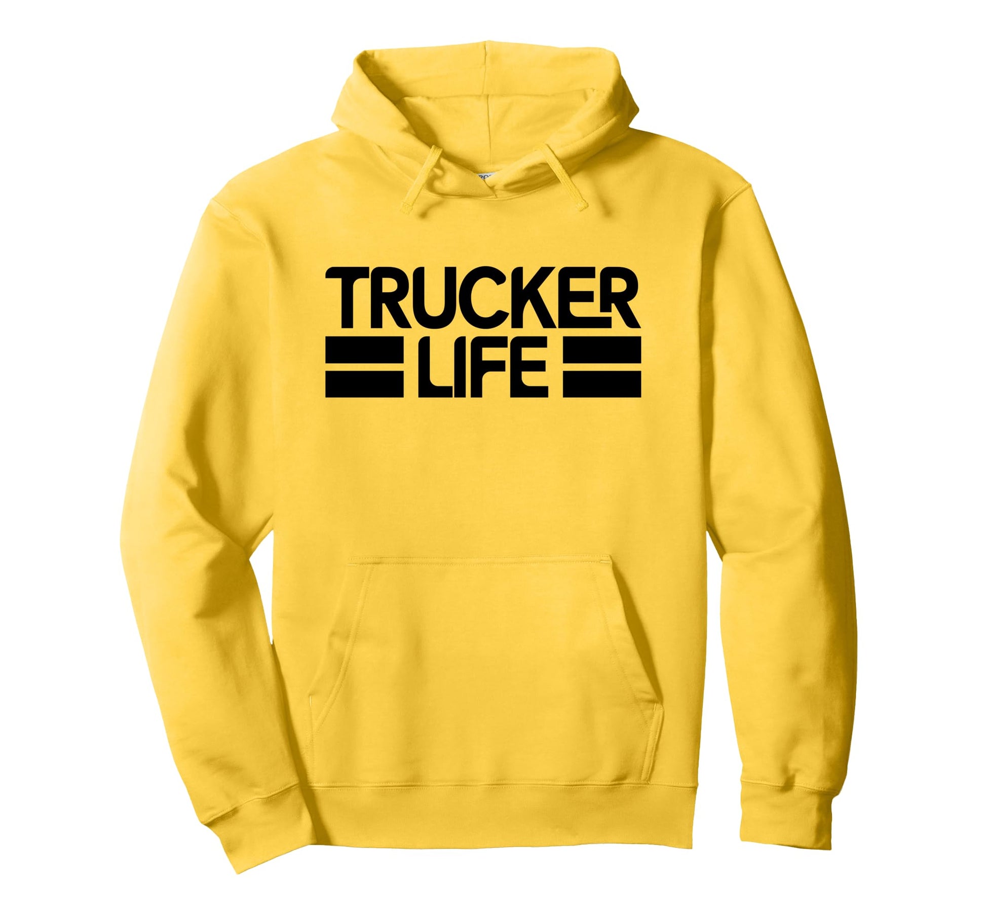 Trucker Life Proud Semi Truck Driver Hoodie - Aesthetic Graphic for Adults - T-Shirt, Sweatshirt, Hoodie