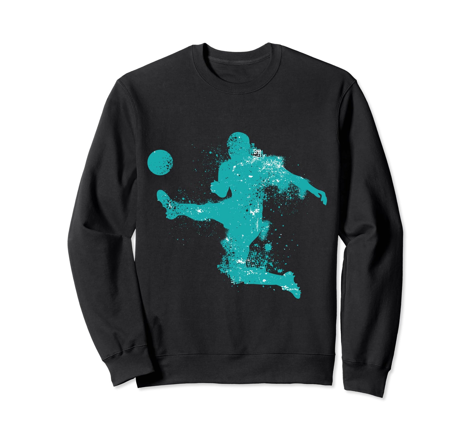 Soccer Splash Soccer Essentials Sweatshirt - Minimalist Print for Adults - T-Shirt, Sweatshirt, Hoodie