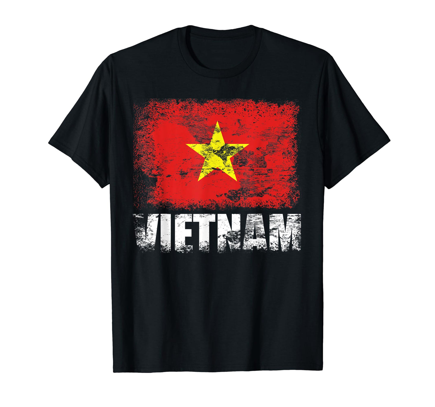 Vietnam Vietnamese Flag T-Shirt - Custom Art Print Unisex - T-Shirt, Sweatshirt, Hoodie