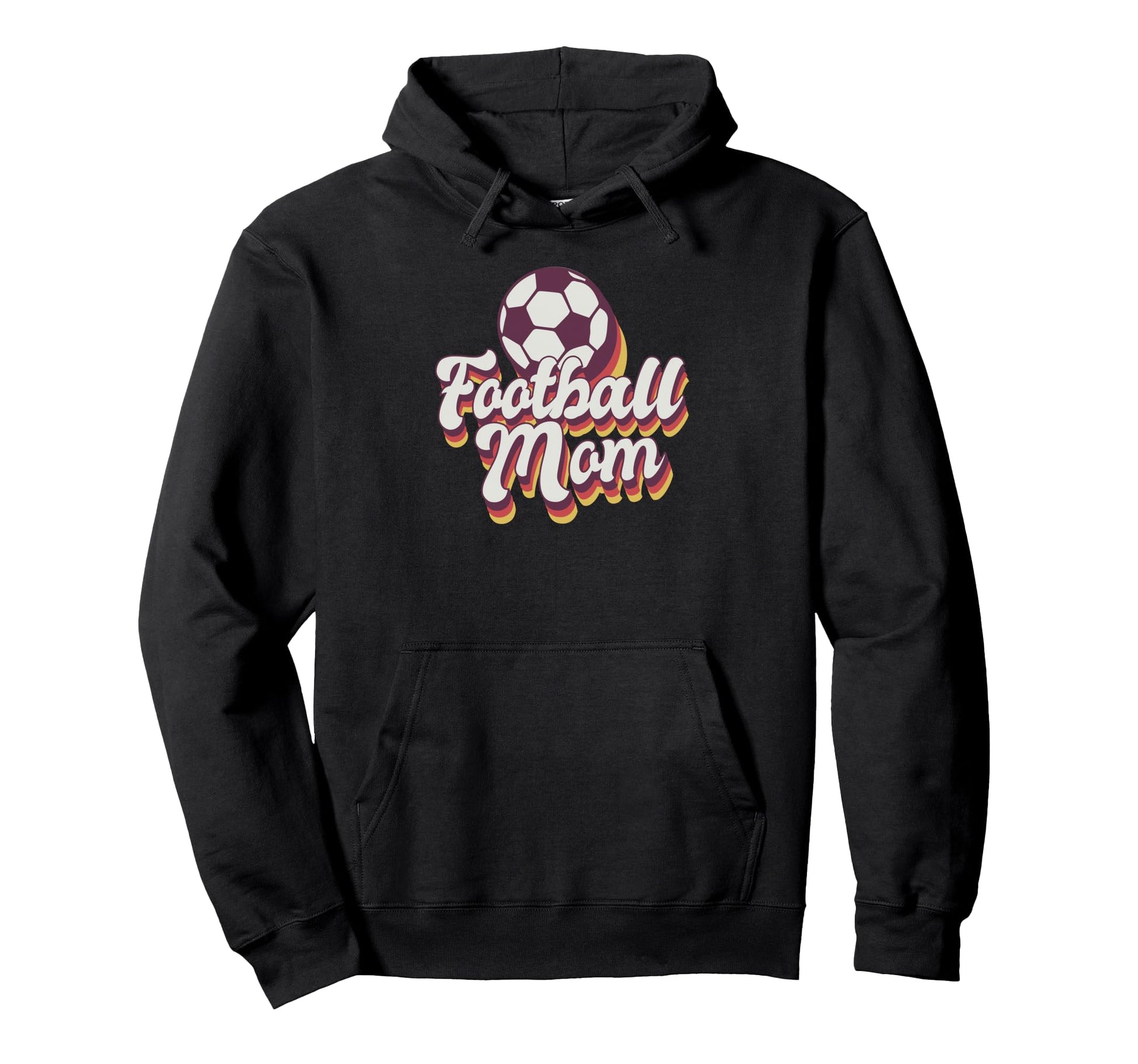 Football Mom Soccer Game Day Gift Hoodie - Minimalist Print for Adults - T-Shirt, Sweatshirt, Hoodie