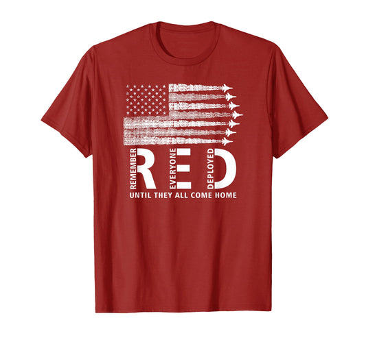 American Flag Red Friday Remember T-Shirt - Streetwear Style Unisex - T-Shirt, Sweatshirt, Hoodie