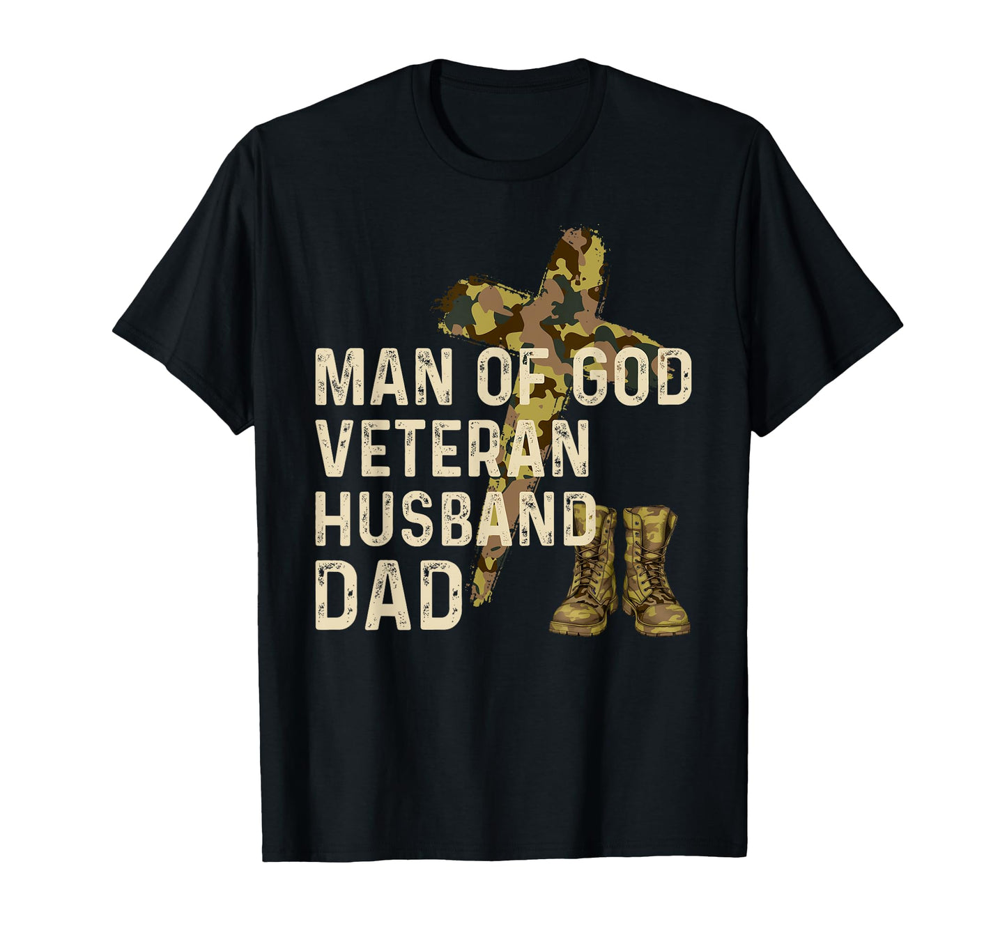 God Veteran Husband Dad T-Shirt - Casual Everyday Wear for Adults - T-Shirt, Sweatshirt, Hoodie