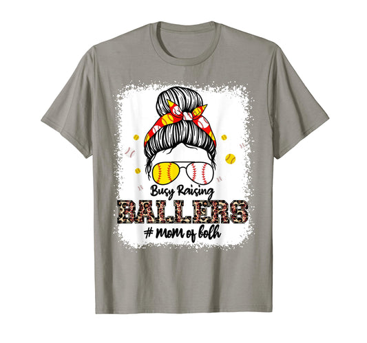 Baseball Busy Raising Baller T-Shirt - Aesthetic Graphic for Adults - T-Shirt, Sweatshirt, Hoodie