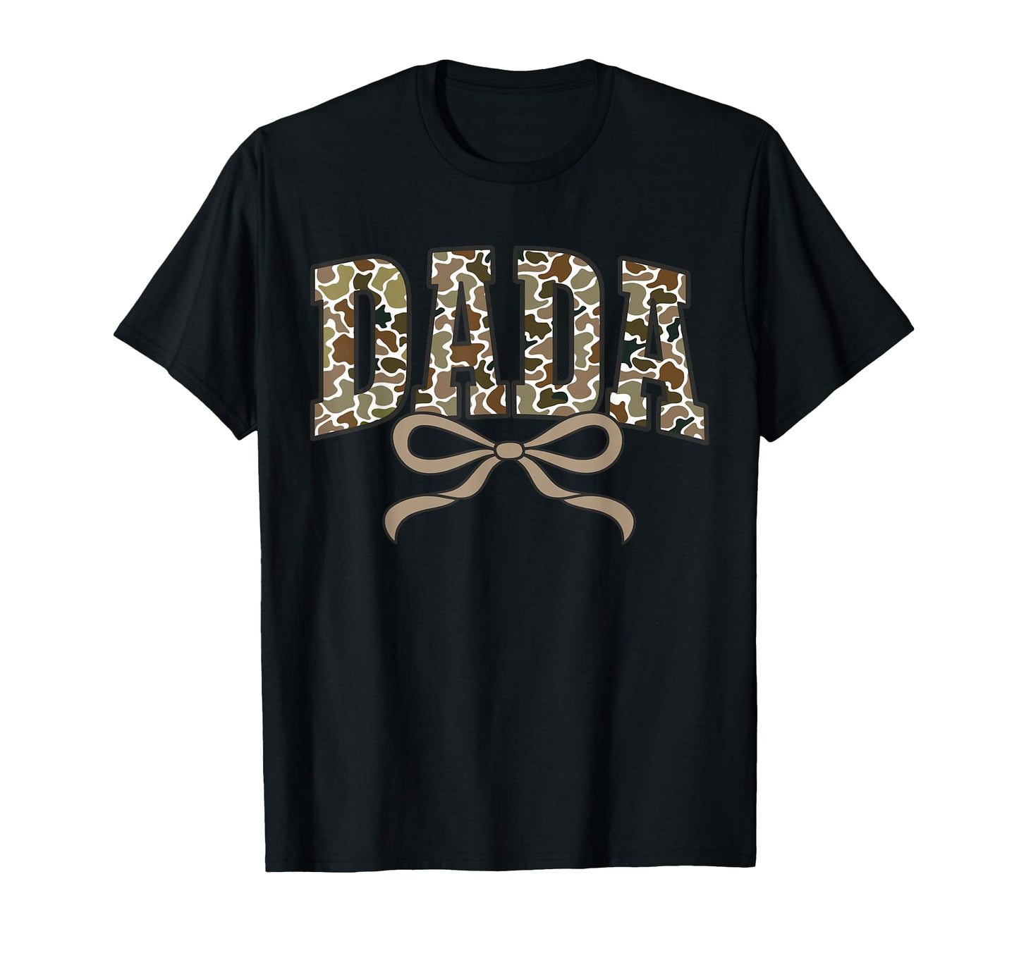 Dada Camo Bow Fathers Day Family T-Shirt - Novelty Apparel for Adults - T-Shirt, Sweatshirt, Hoodie