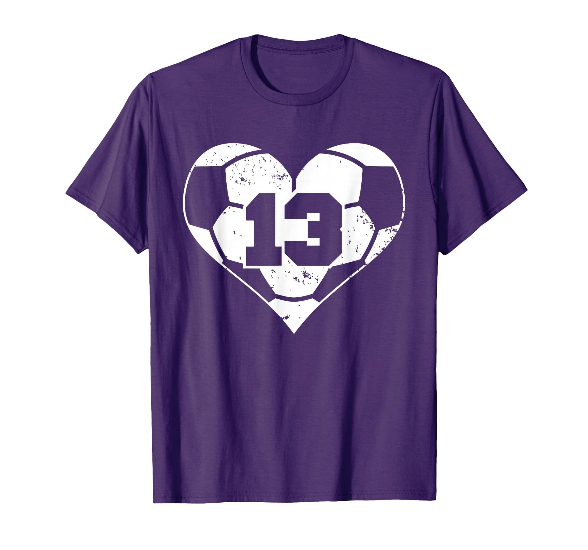 Soccer Number 13 Jersey Funny T-Shirt - Fun Novelty Design for Adults - T-Shirt, Sweatshirt, Hoodie