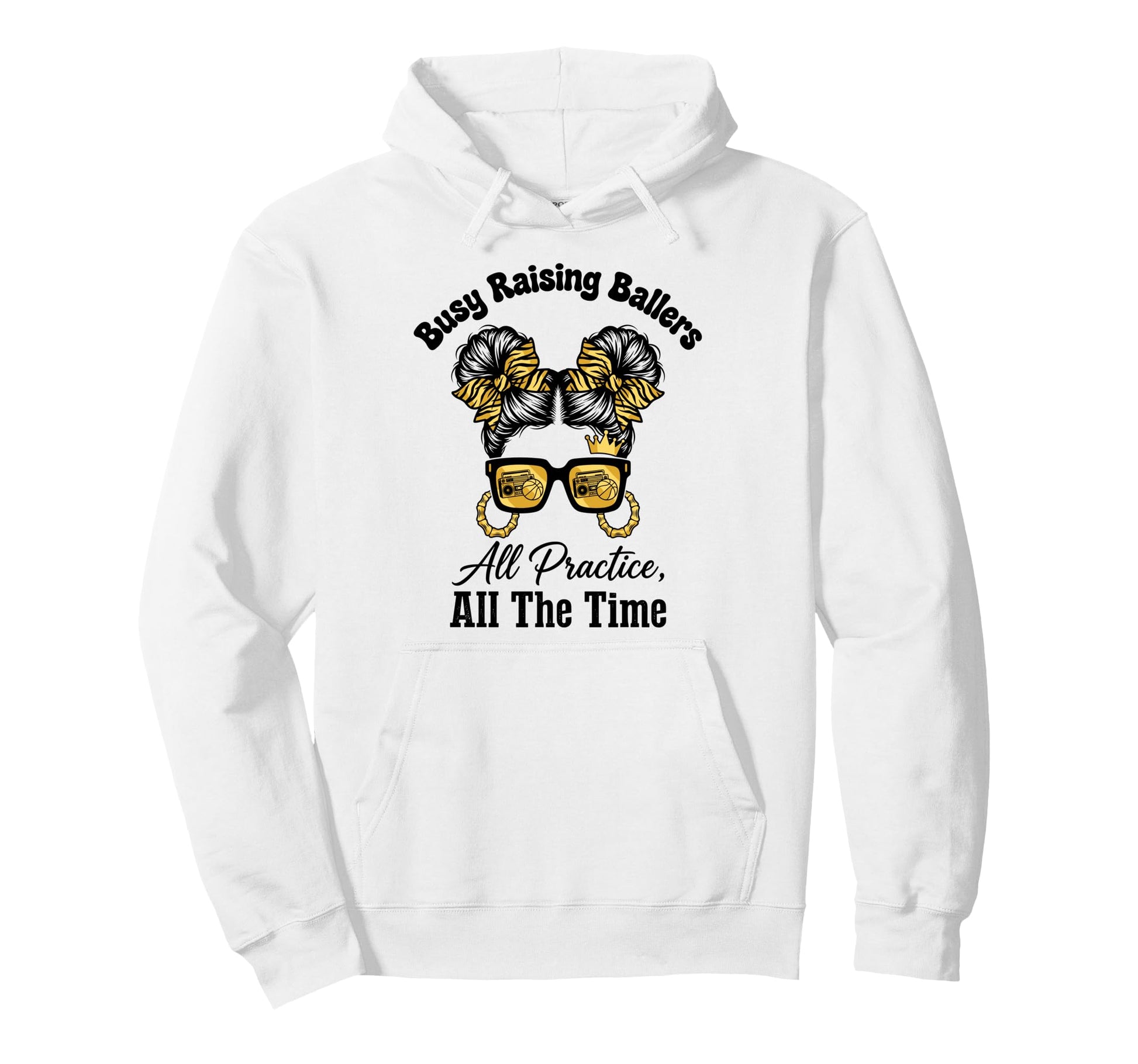 Busy Raising Ballers All Practice All Hoodie - Custom Art Print Men Women - T-Shirt, Sweatshirt, Hoodie
