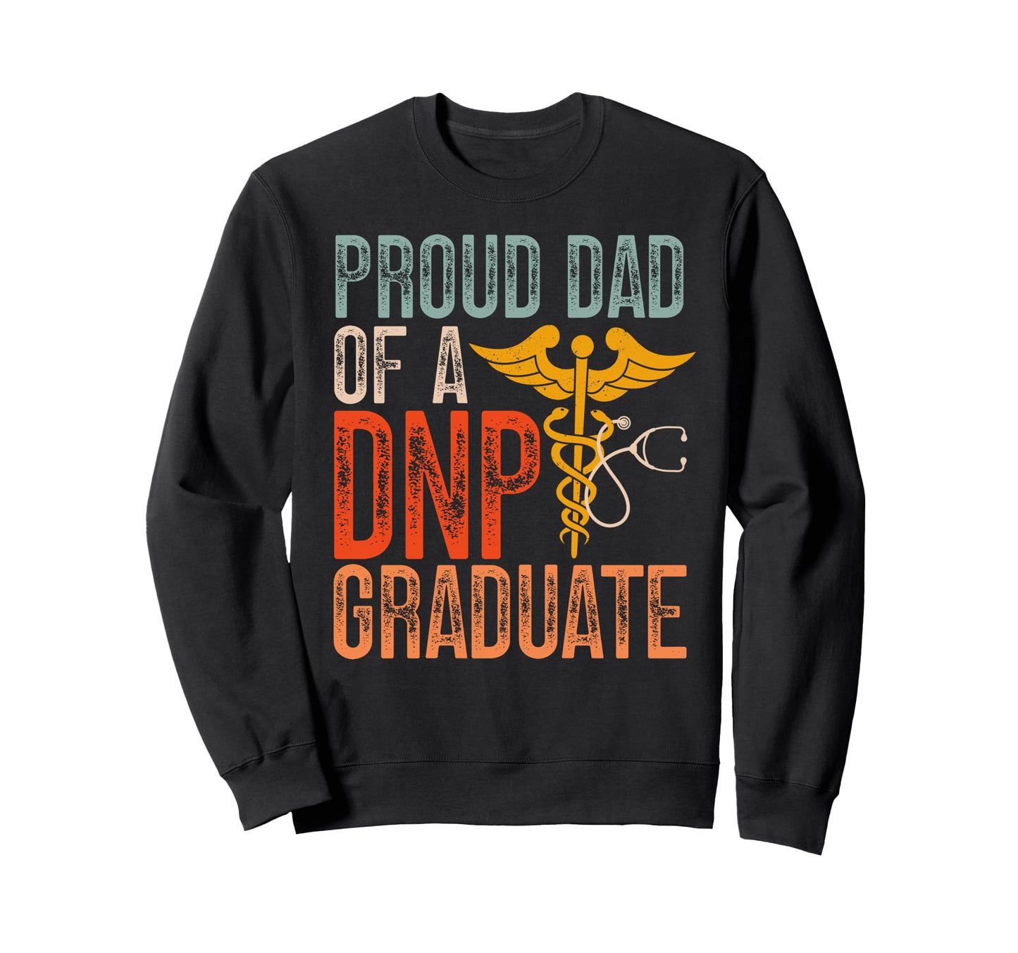 Proud Dnp Dad Dnp Graduate Dad Dnp Sweatshirt - Minimalist Print Unisex - T-Shirt, Sweatshirt, Hoodie