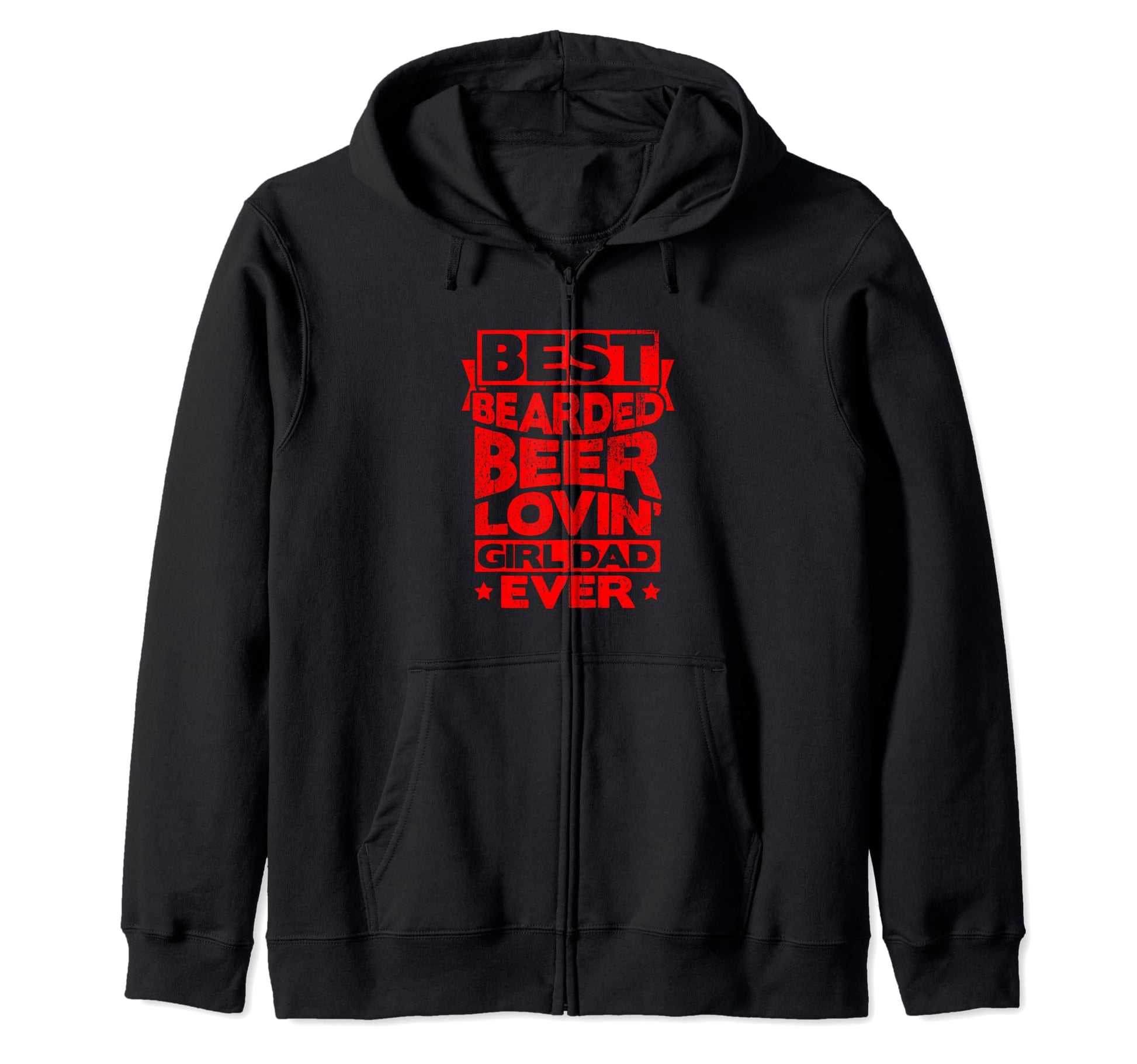 Best Bearded Beer Loving Dad T-Shirt - Casual Everyday Wear for Adults - T-Shirt, Sweatshirt, Hoodie