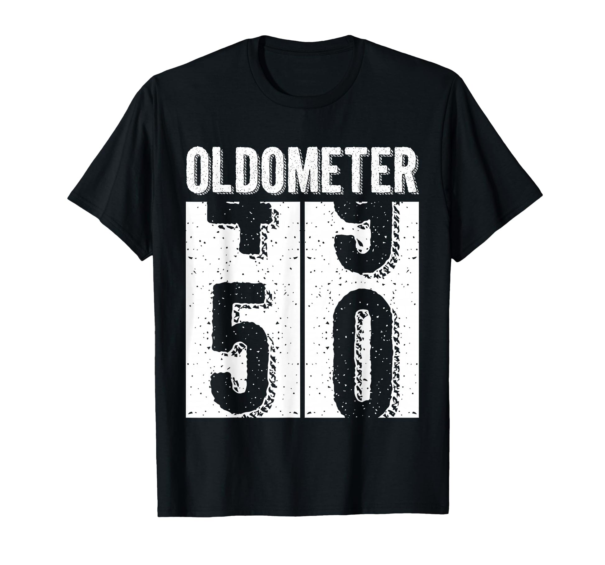 50Th Birthday Gifts Oldometer 49 50 T-Shirt - Unique Graphic for Adults - T-Shirt, Sweatshirt, Hoodie