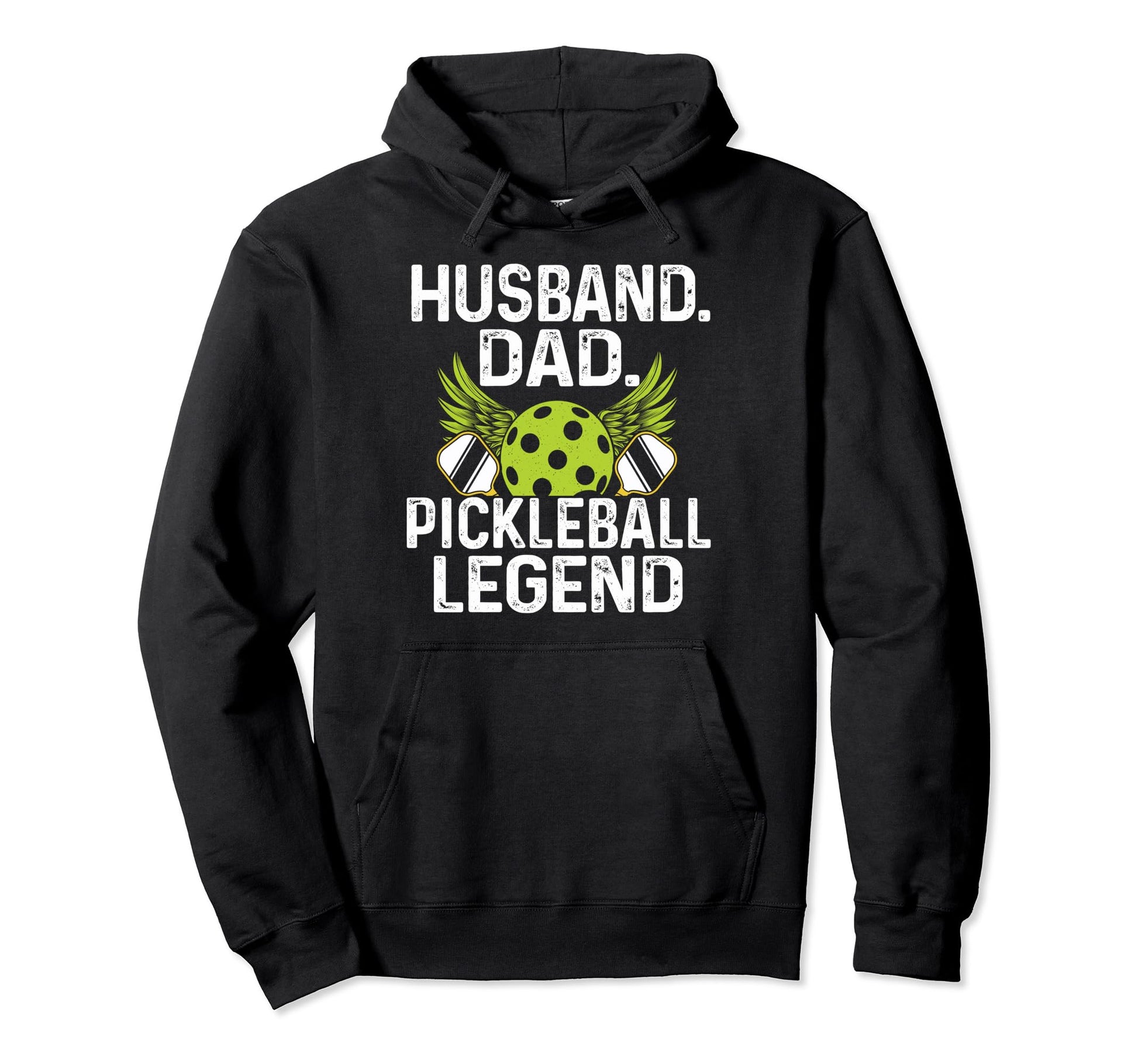 Pickleball Husband Dad Legend Fathers Day Hoodie - Minimalist Print Unisex - T-Shirt, Sweatshirt, Hoodie