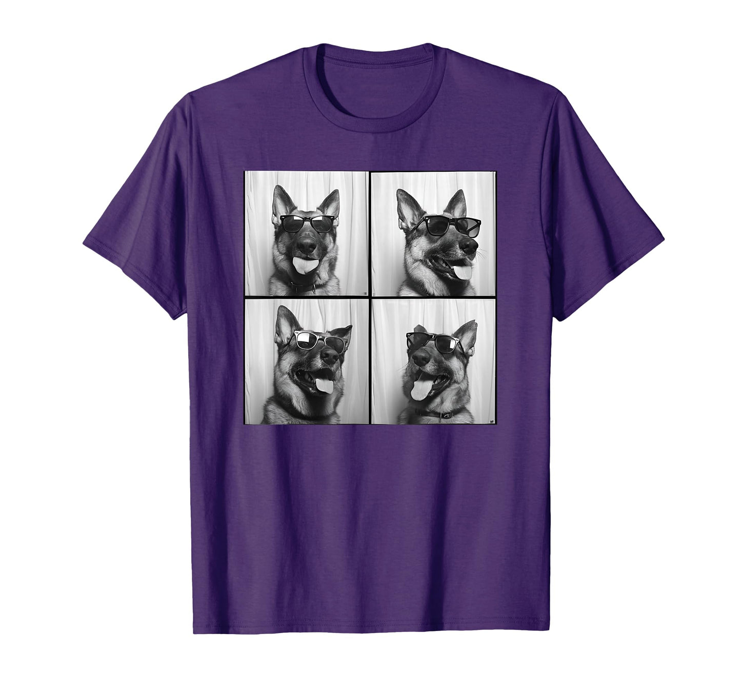 Funny German Shepherd Face Gsd Dog T-Shirt - Graphic Print Unisex - T-Shirt, Sweatshirt, Hoodie