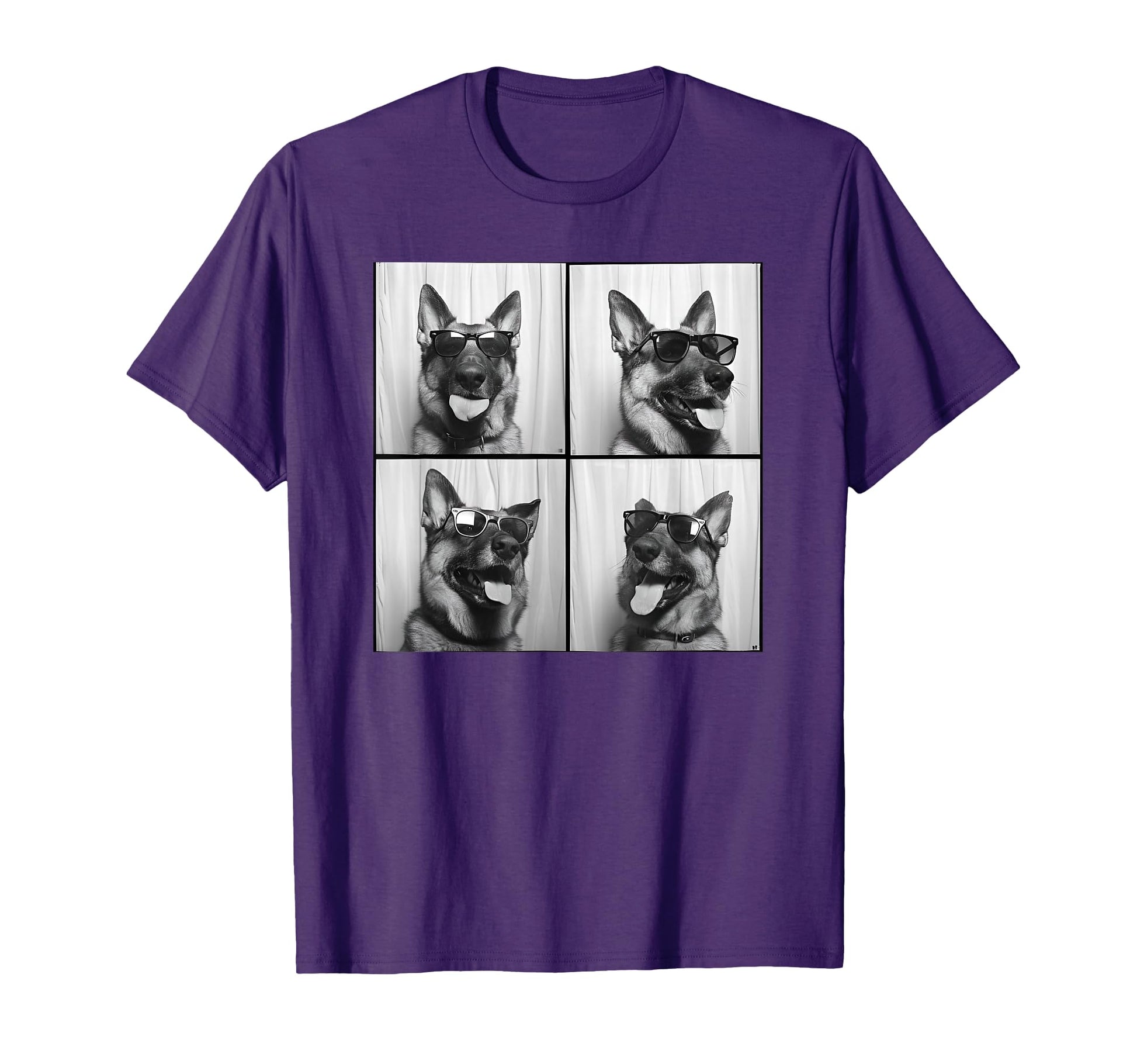 Funny German Shepherd Face Gsd Dog T-Shirt - Graphic Print Unisex - T-Shirt, Sweatshirt, Hoodie