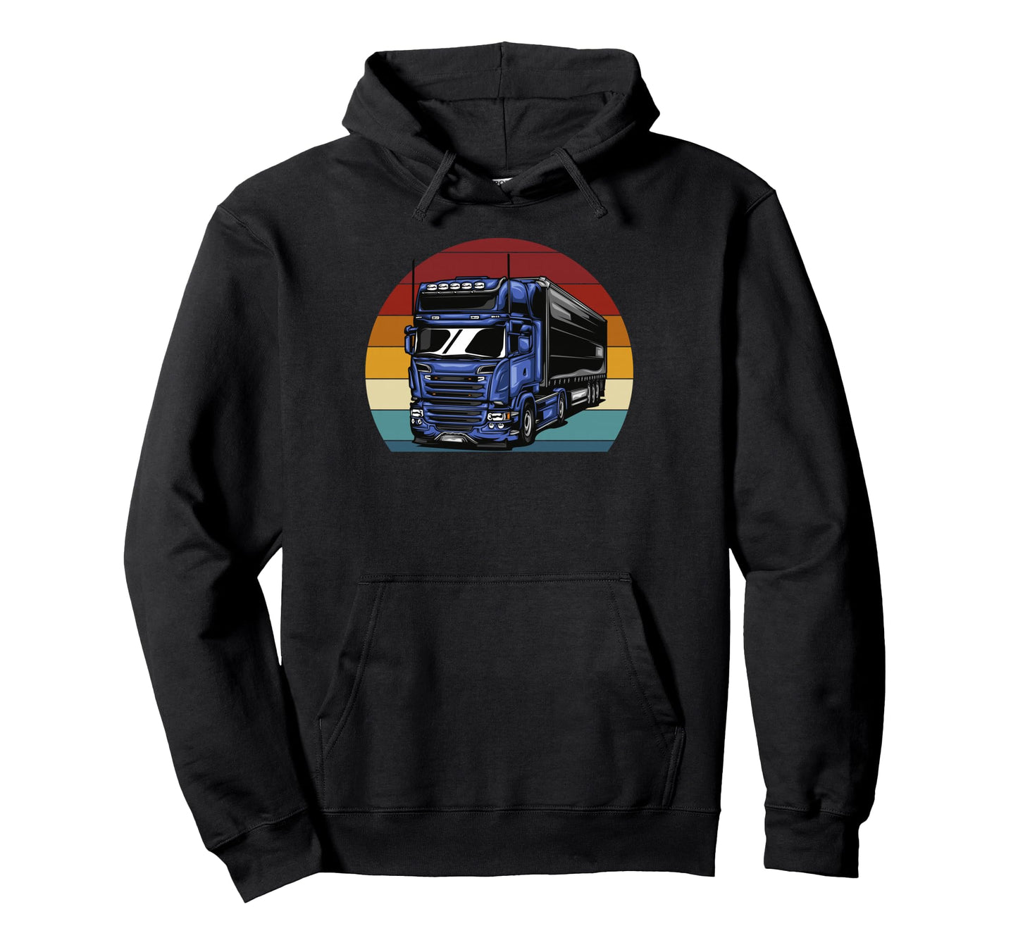 Cdl Trucker Dad Semi Truck Driver Cdl Hoodie - Graphic Print Men Women - T-Shirt, Sweatshirt, Hoodie