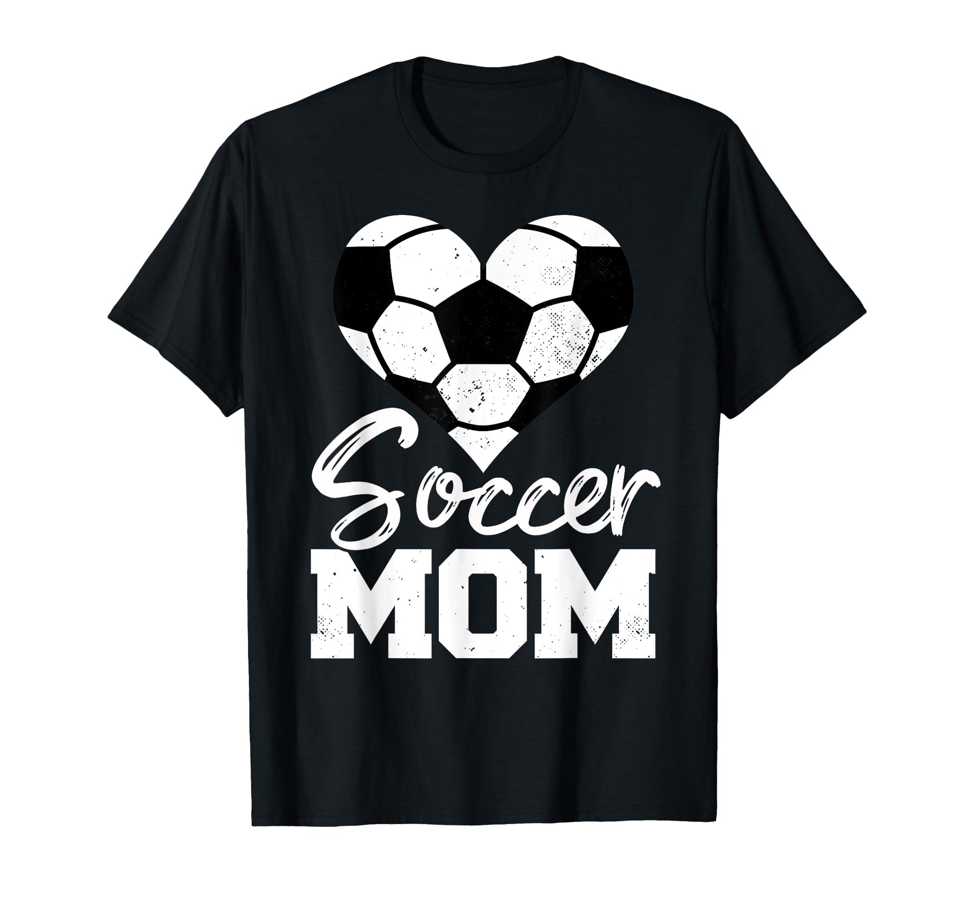 Soccer Mom Heart Funny Heartfelt T-Shirt - Casual Everyday Wear for Adults - T-Shirt, Sweatshirt, Hoodie