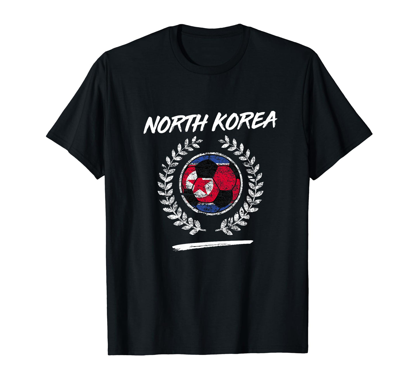 North Korea Flag North Korean Soccer T-Shirt - Minimalist Print Men Women - T-Shirt, Sweatshirt, Hoodie