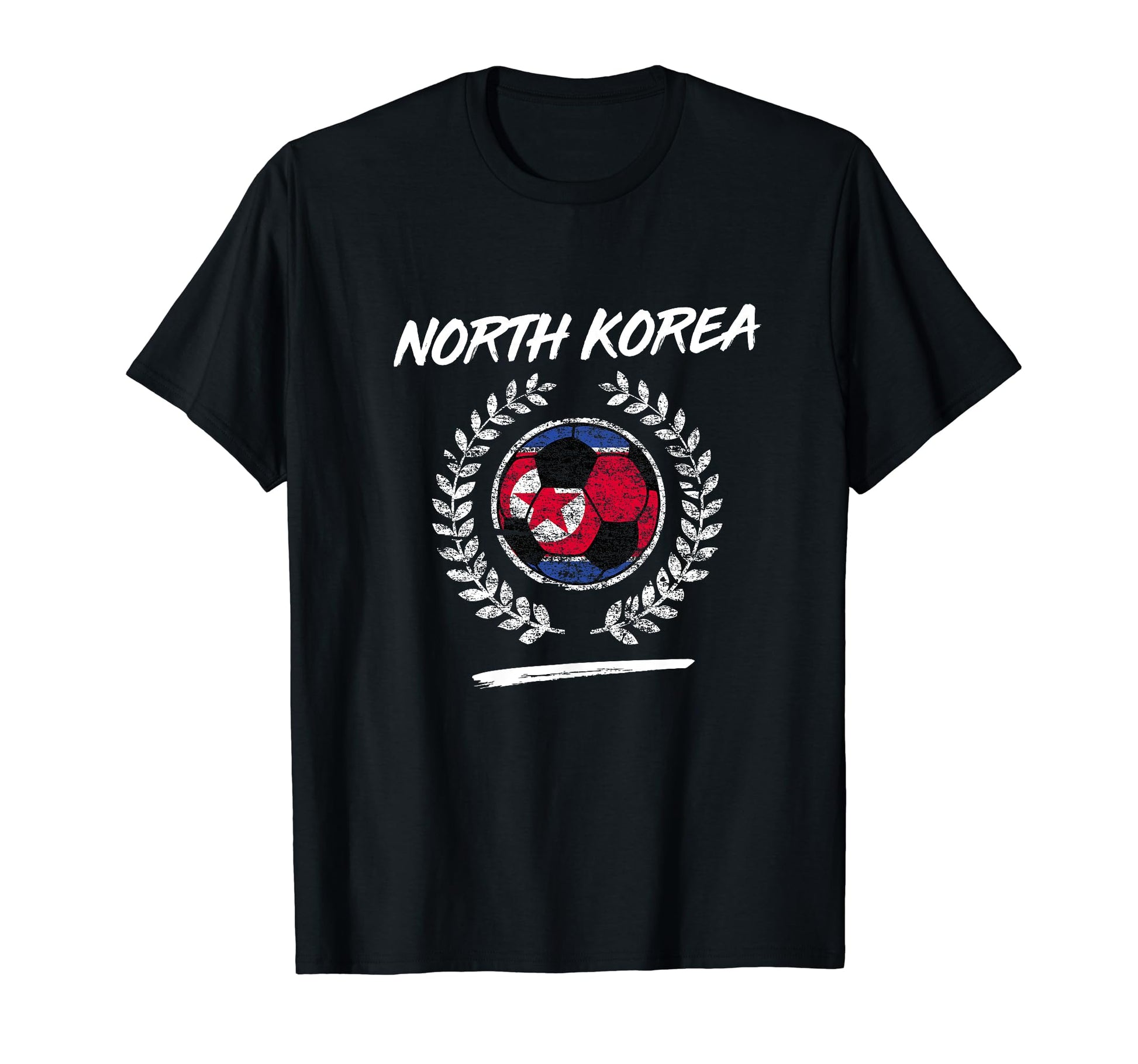 North Korea Flag North Korean Soccer T-Shirt - Minimalist Print Men Women - T-Shirt, Sweatshirt, Hoodie