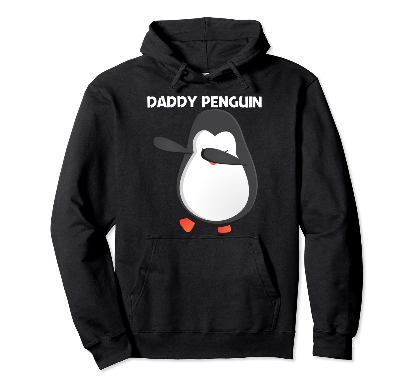 Penguin Dad Antarctic Animal Lovers Hoodie - Minimalist Print for Adults - T-Shirt, Sweatshirt, Hoodie