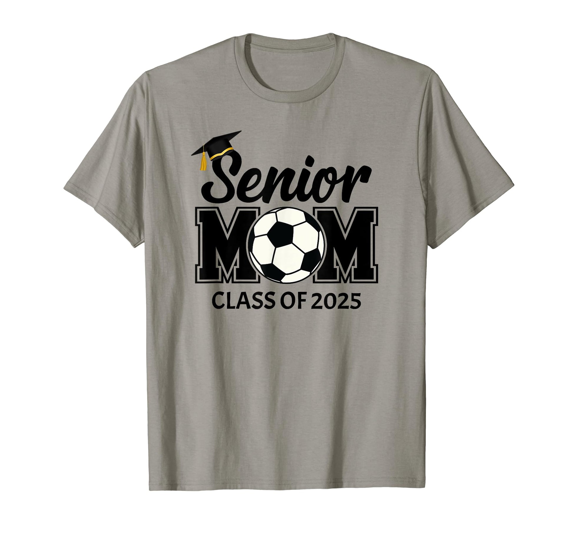Soccer Mom Senior Soccer Player Class 2025 T-Shirt - Trendy Graphic Unisex - T-Shirt, Sweatshirt, Hoodie