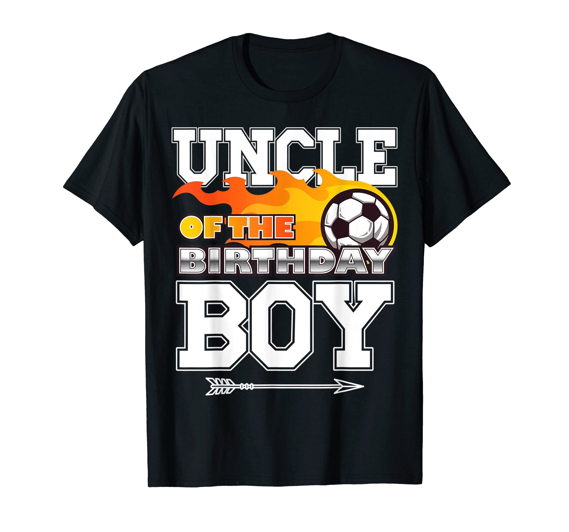 Uncle Birthday Soccer Sport T-Shirt - Aesthetic Graphic for Adults - T-Shirt, Sweatshirt, Hoodie