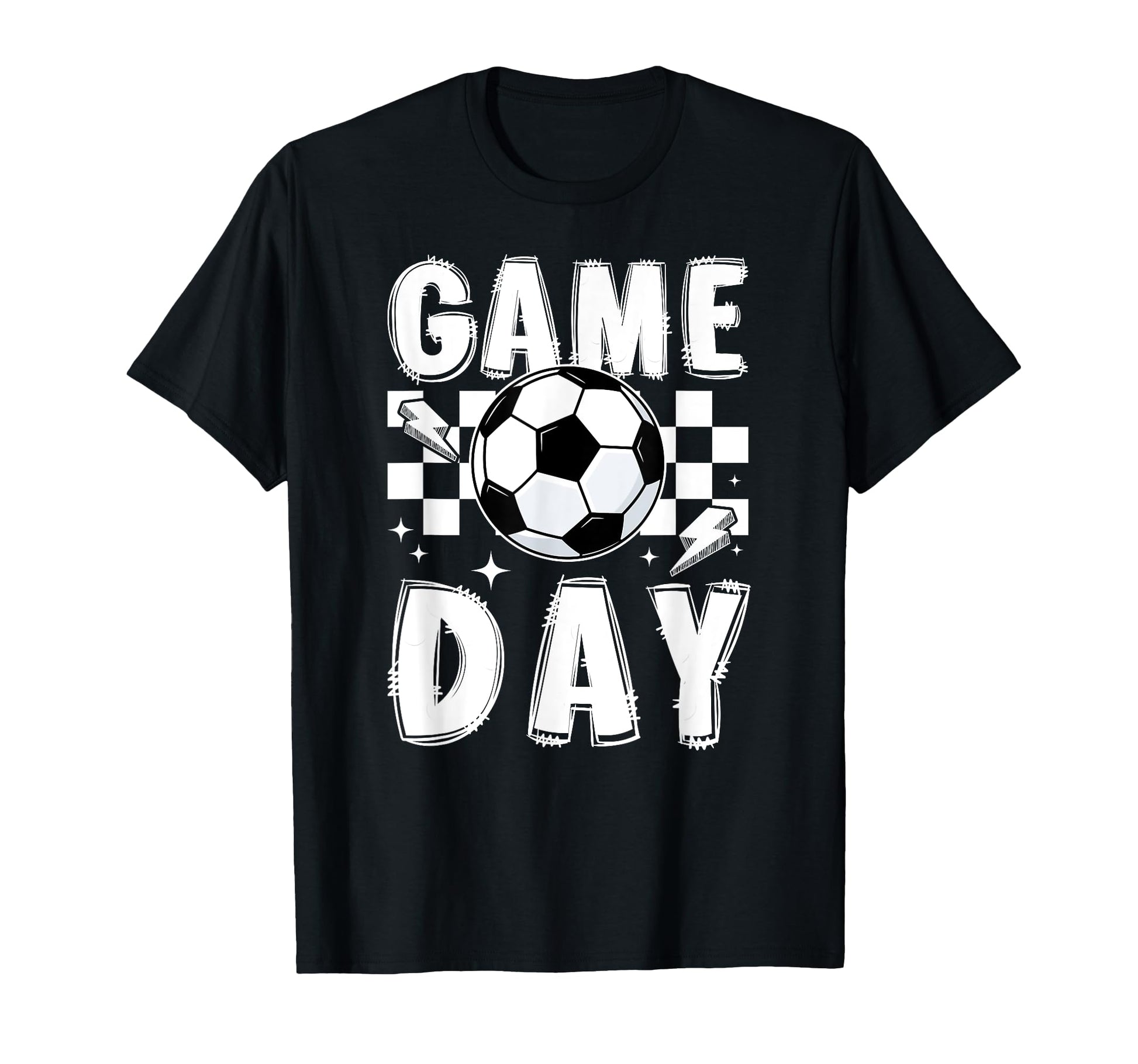 Game Day Soccer Funny Soccer Game Day T-Shirt - Trendy Graphic for Adults - T-Shirt, Sweatshirt, Hoodie