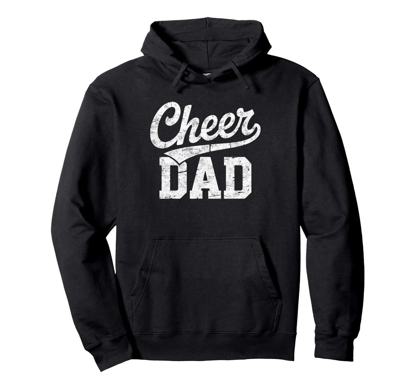 Cheer Dad Cheerleading Team Cheerleader Fan Hoodie - Unique Graphic Unisex - T-Shirt, Sweatshirt, Hoodie