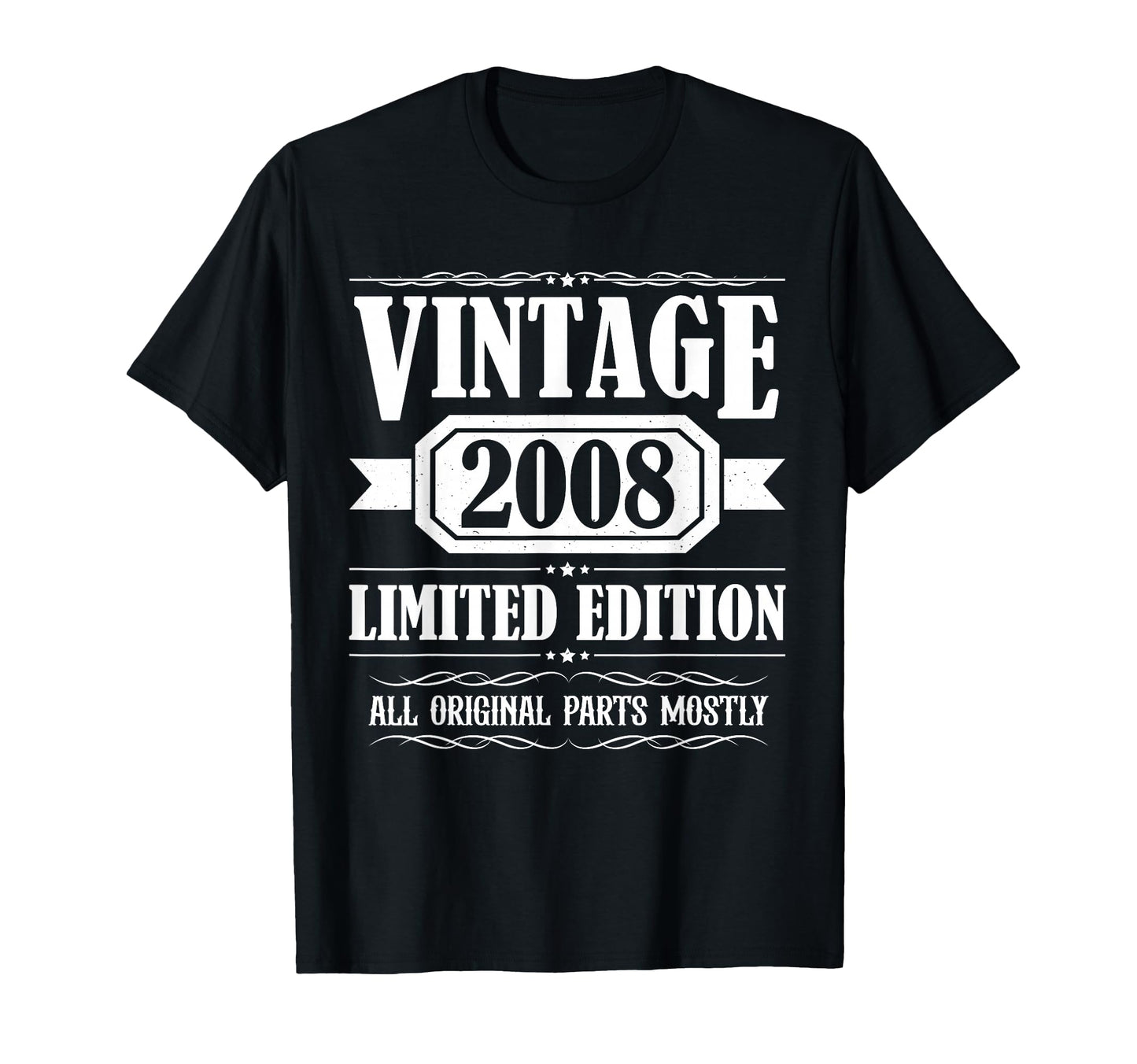 2008 Bday 2008 Birthday T-Shirt - Streetwear Style Men Women - T-Shirt, Sweatshirt, Hoodie