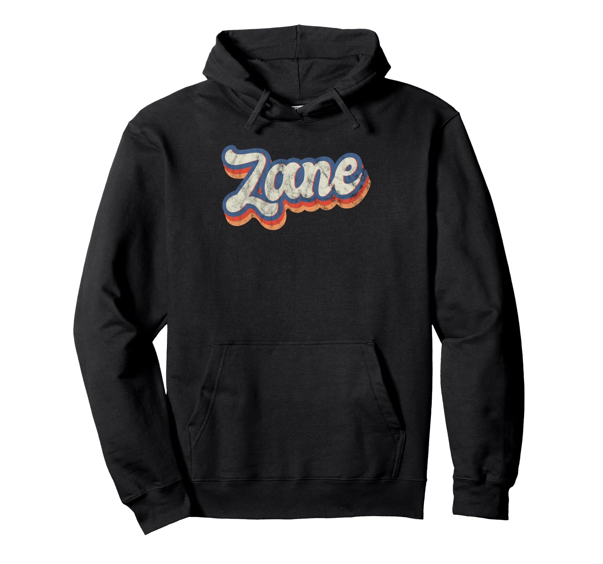 Zane Personalized Name Custom Lettering Hoodie - Custom Art Print Unisex - T-Shirt, Sweatshirt, Hoodie